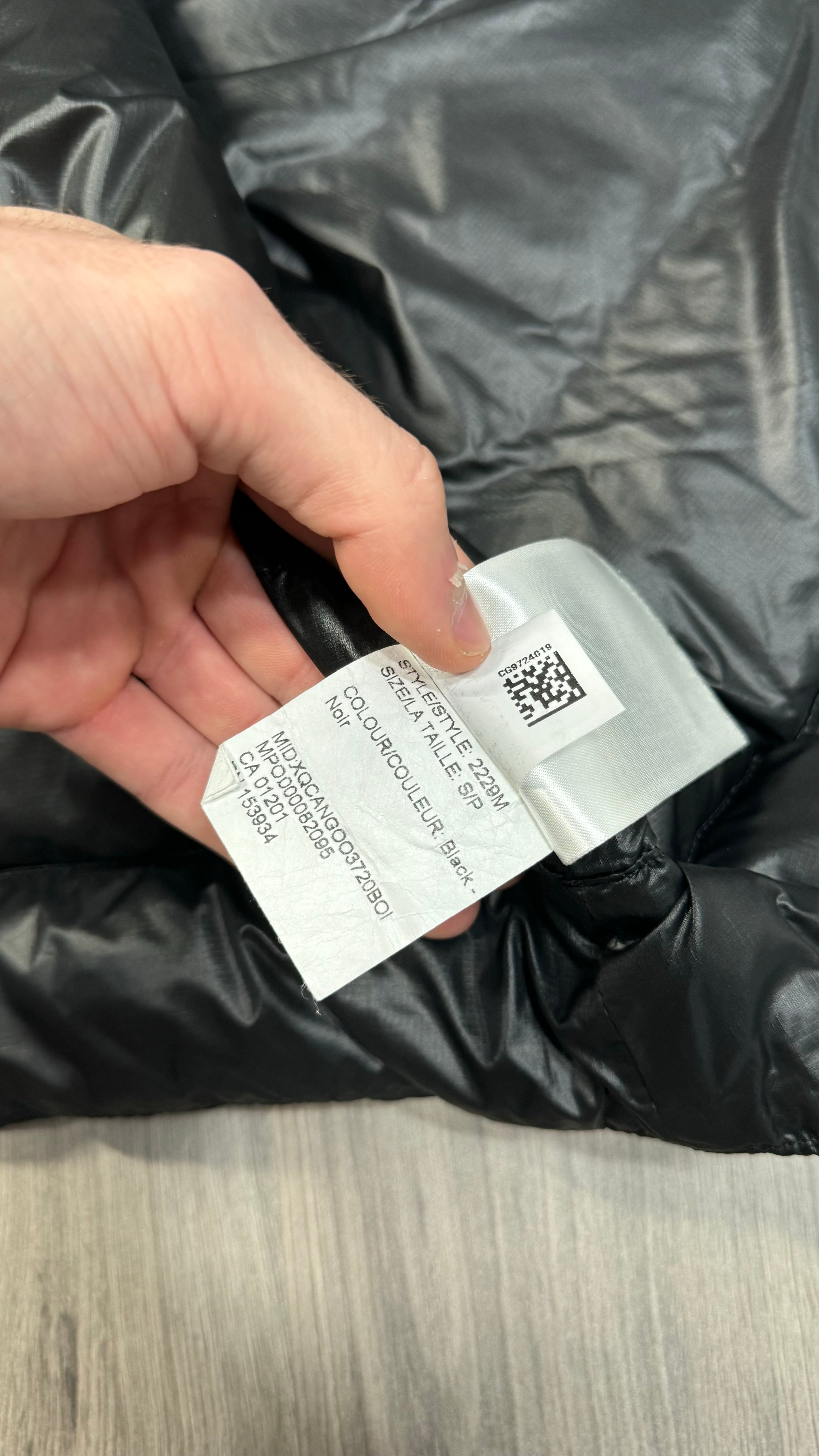 Canada Goose Black Crofton Gilet
