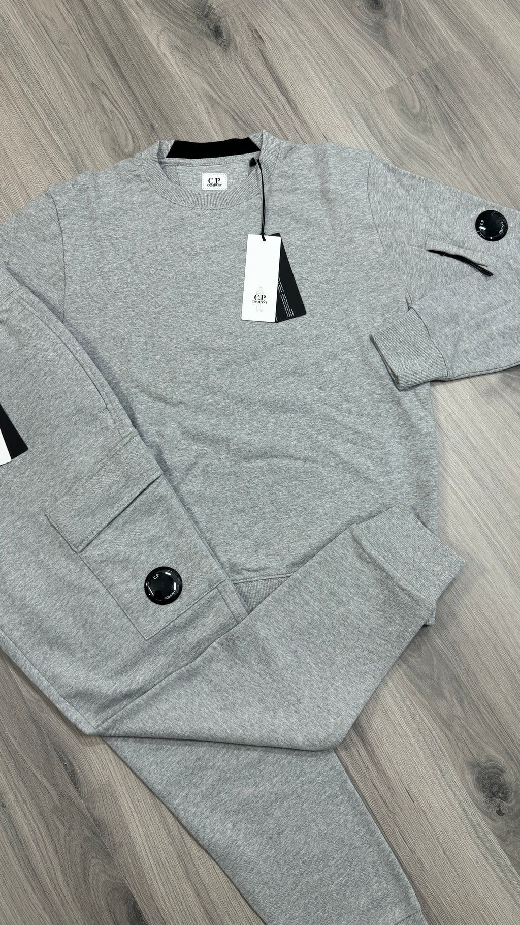 CP Company Grey Sweatshirt Tracksuit