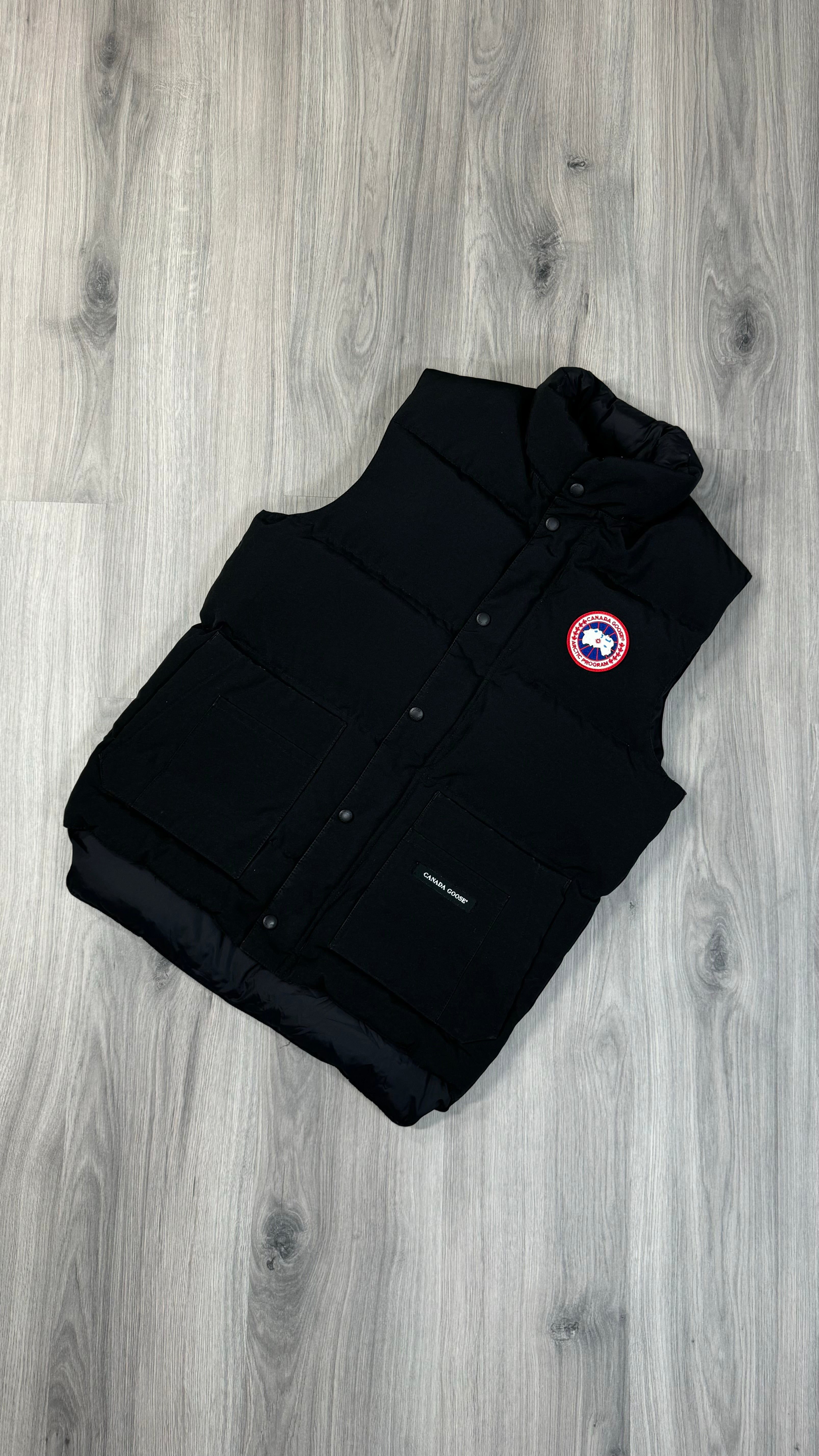Canada Goose Black Freestyle Gilet