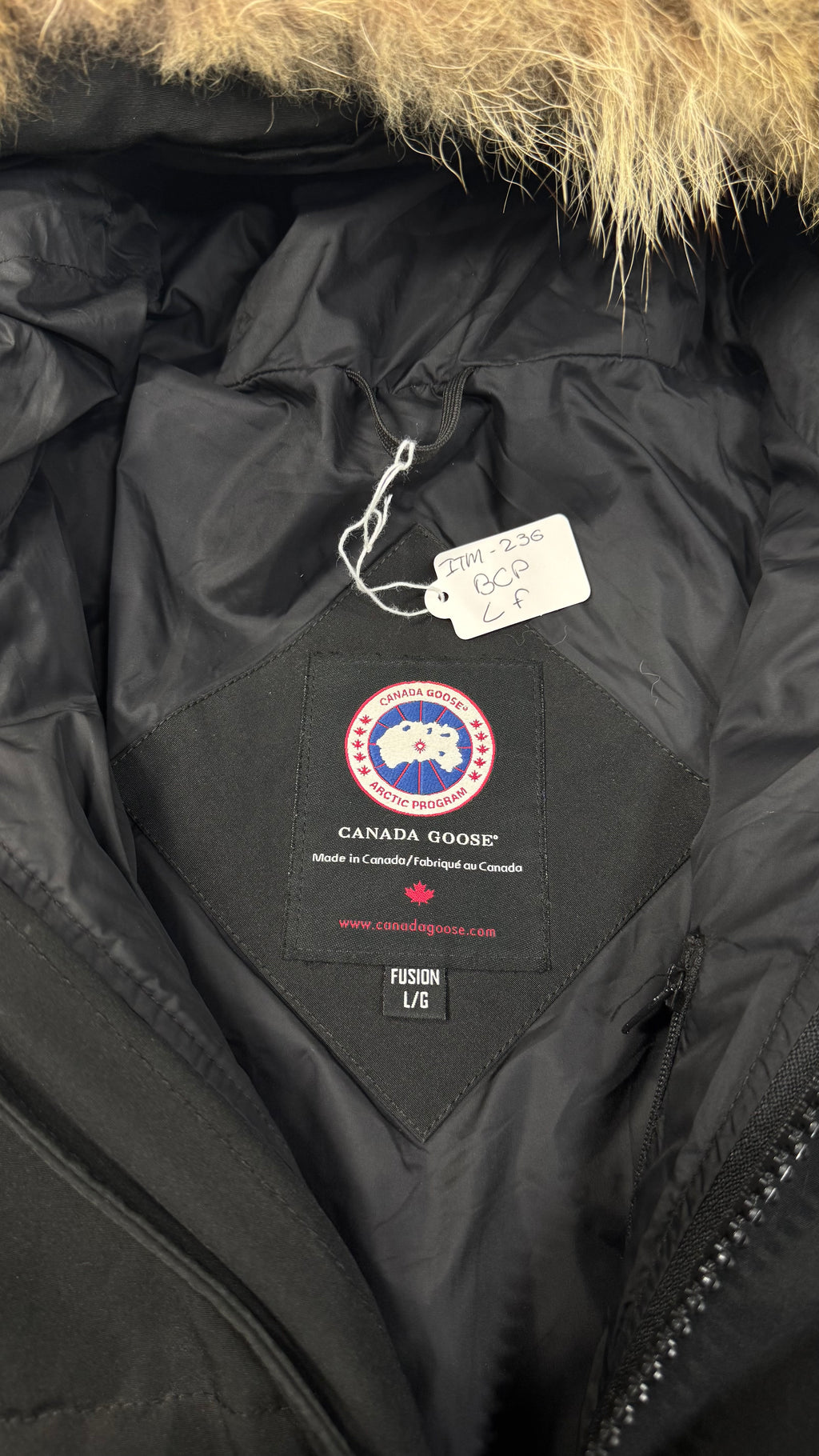 Canada Goose Black Carson Parka