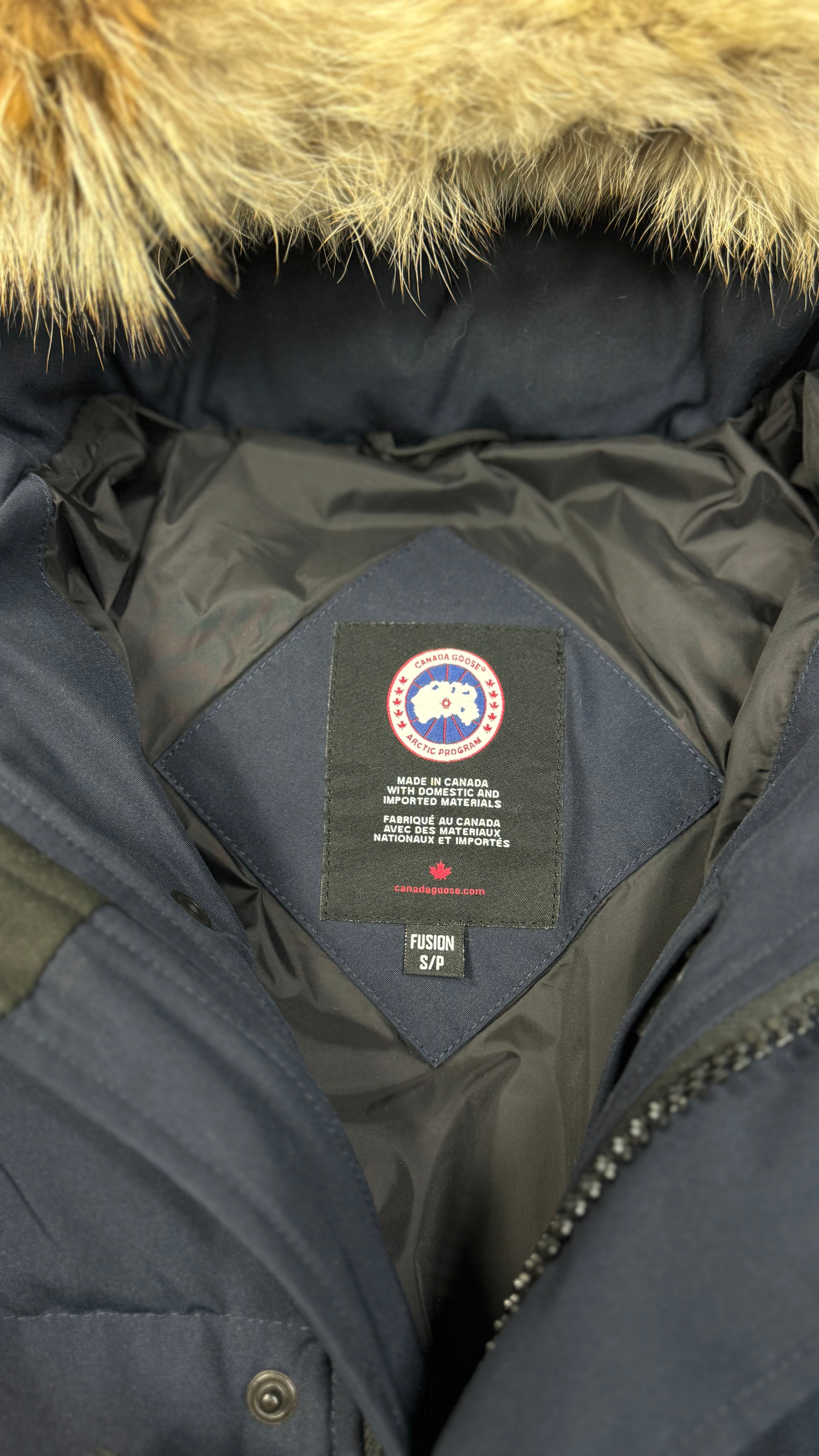 Canada Goose Admiral Blue Wyndham Parka