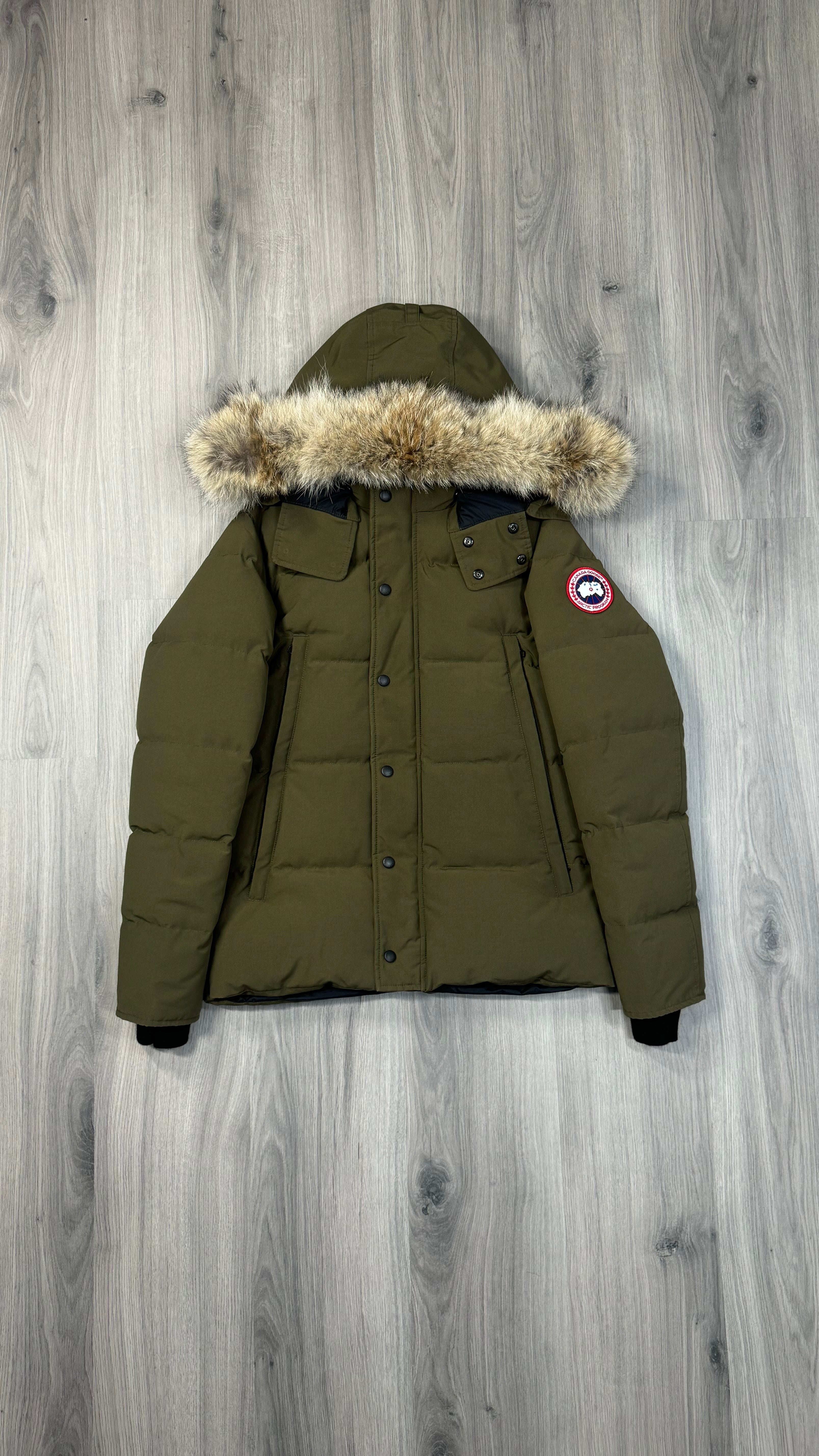 Canada Goose Khaki Wyndham Parka