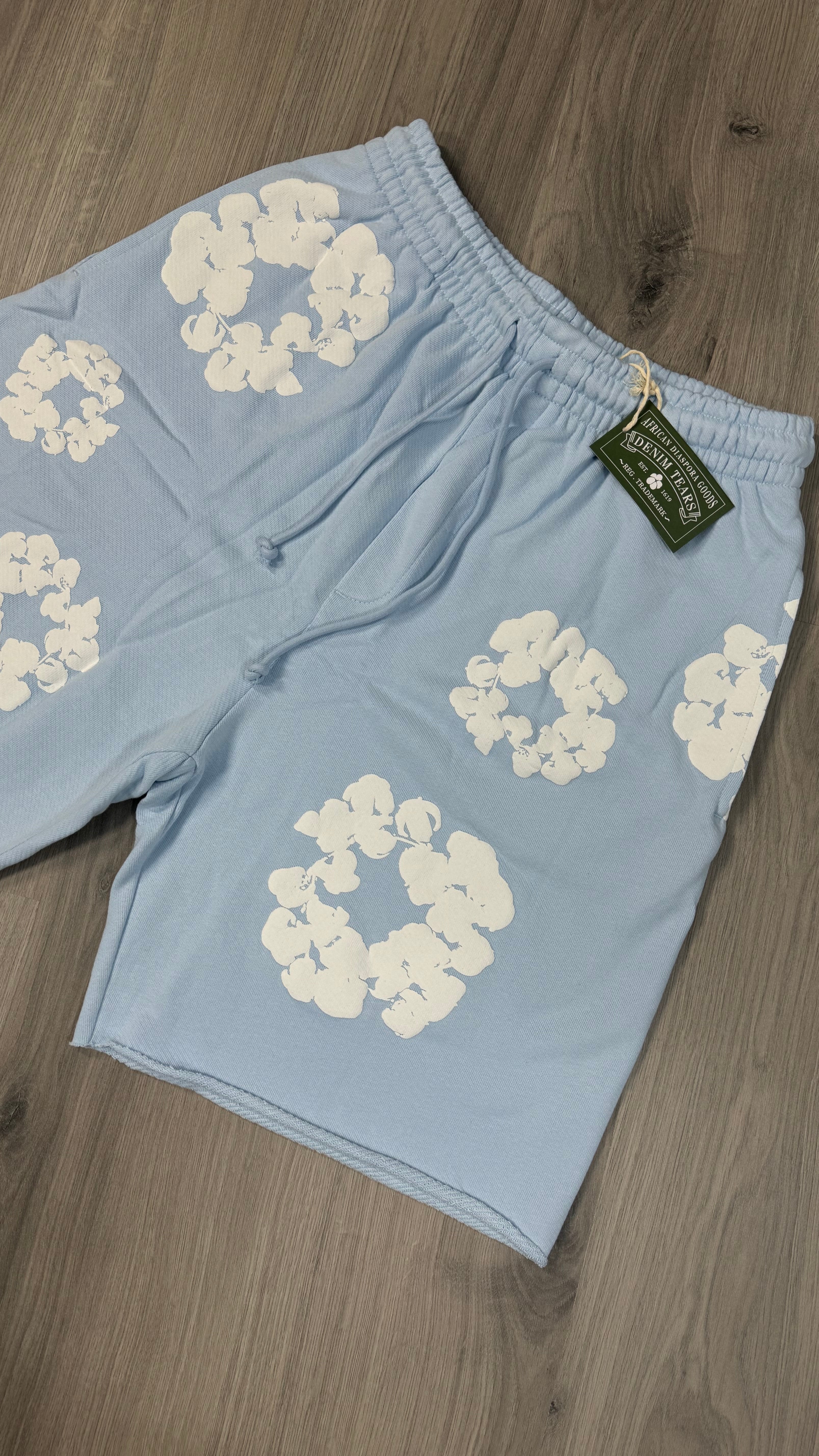 Denim Tears Baby Blue Shorts