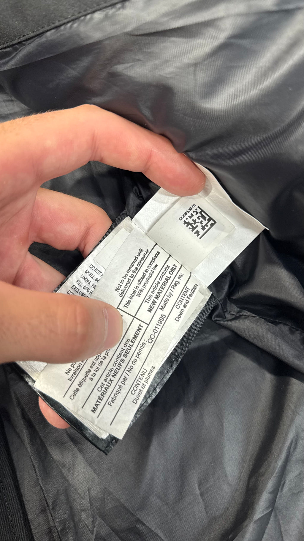 Canada Goose Black Badge Black Wyndham Parka