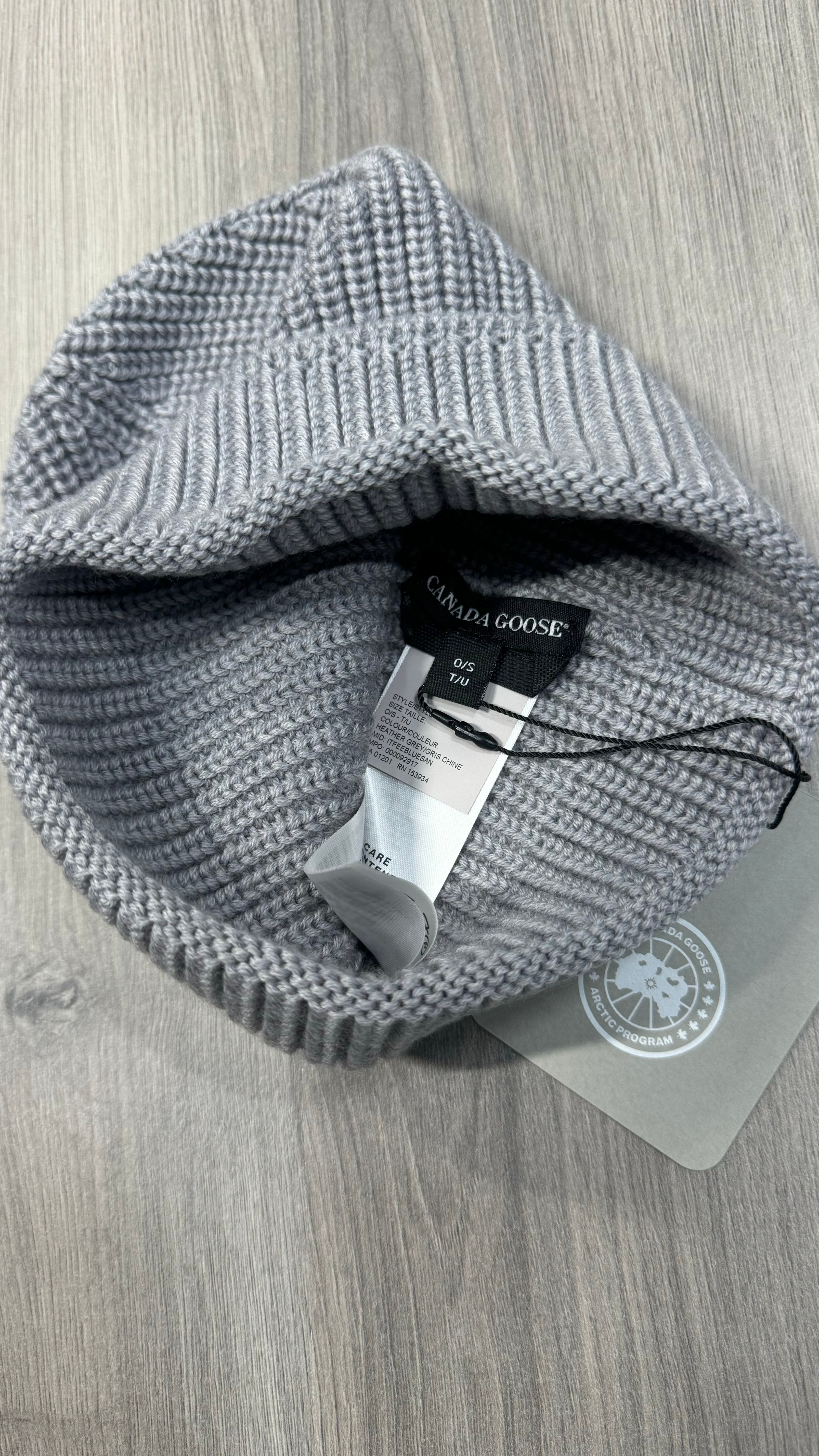 Canada Goose Grey Beanie