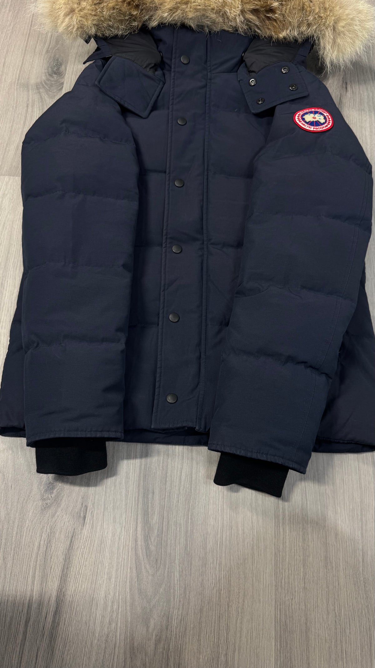 Canada Goose Admiral Blue Wyndham Parka