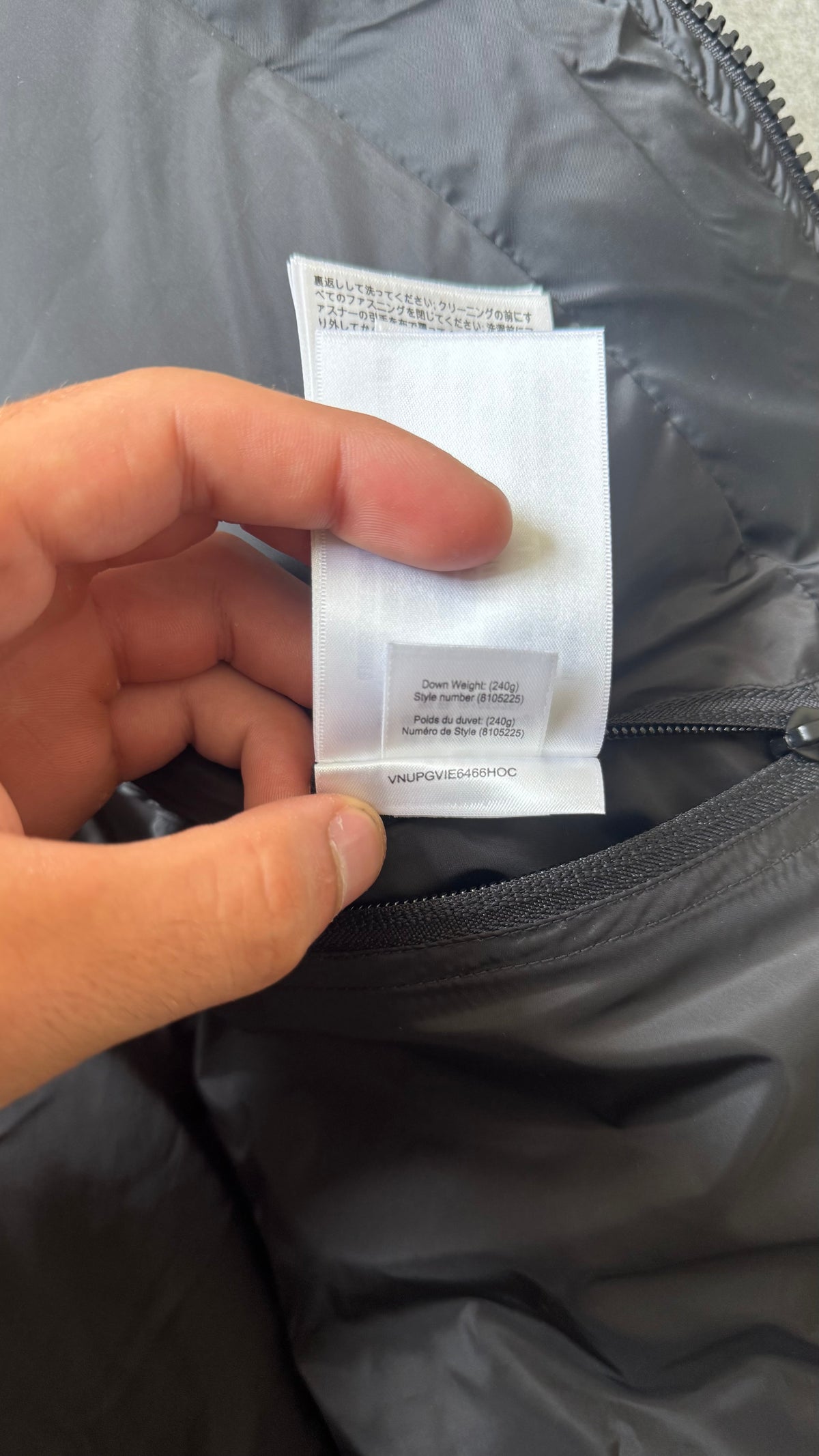 Burberry Black Halsby Puffer Jacket