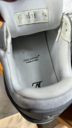 Louis Vuitton Grey Denim Trainers