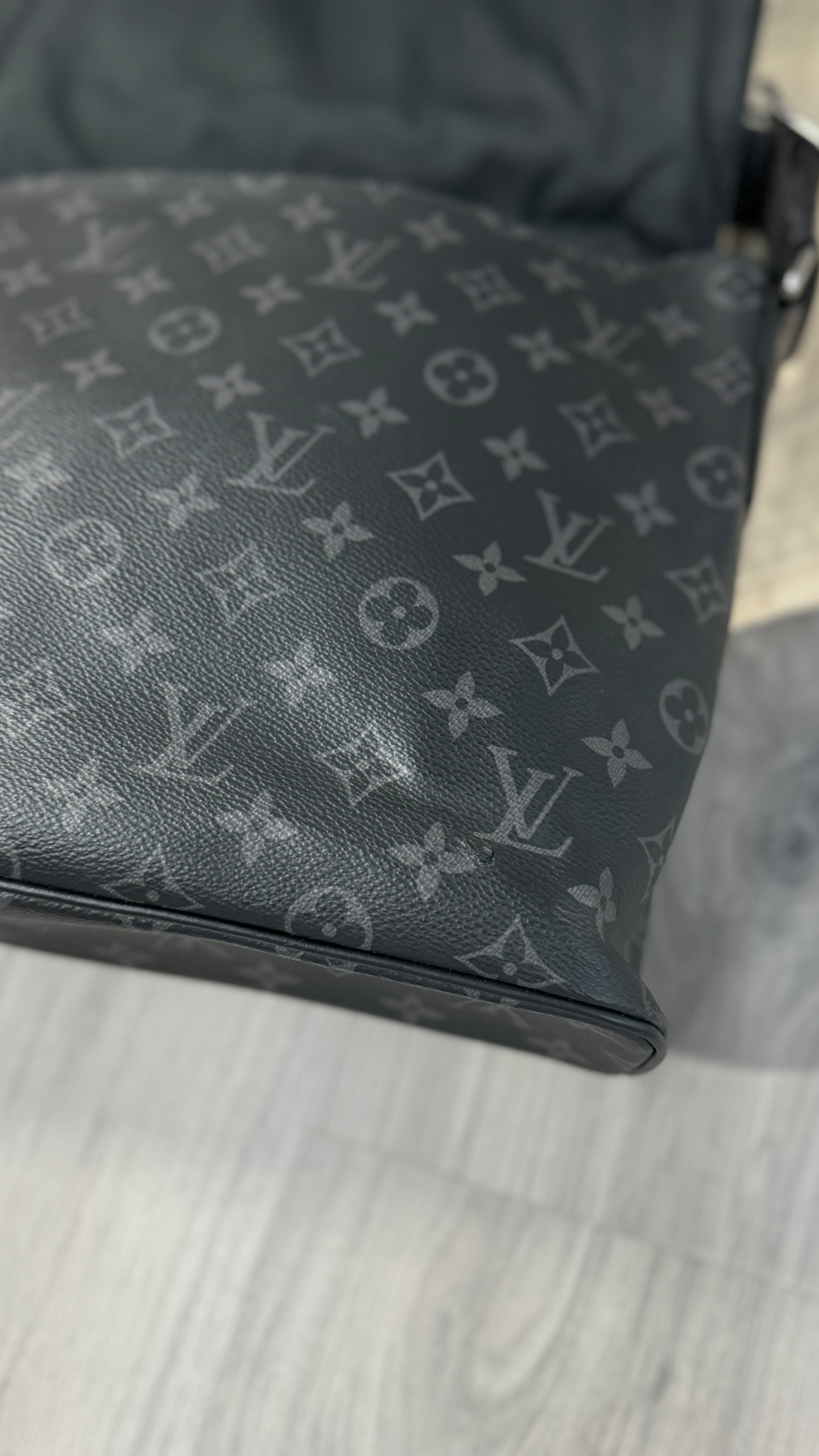 Louis Vuitton Black District Bag MM