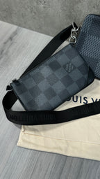 Louis Vuitton Trio Messenger Bag Damier Graphite