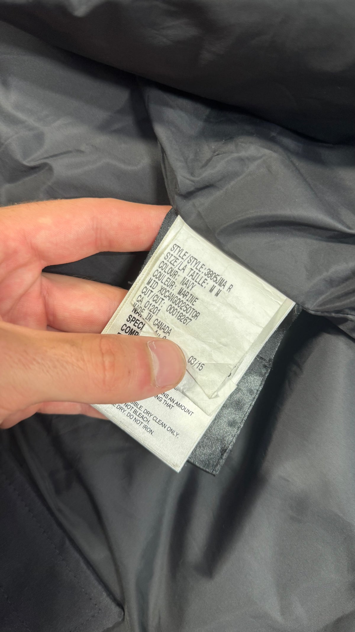 Canada Goose Marine Navy Carson Parka