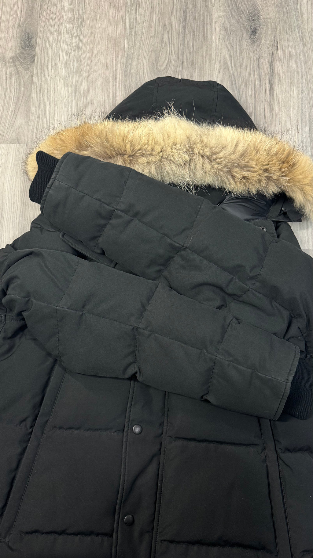 Canada Goose Black Badge Black Wyndham Parka