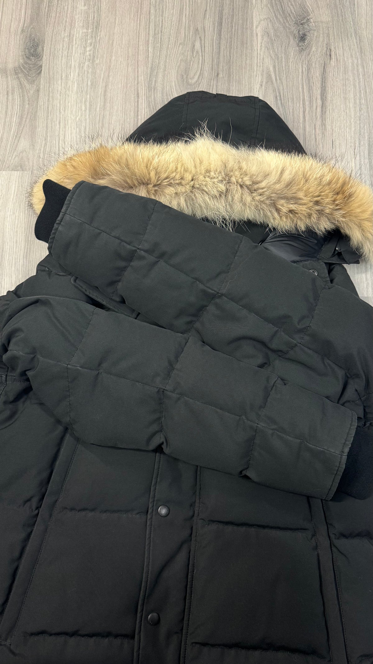 Canada Goose Black Badge Black Wyndham Parka