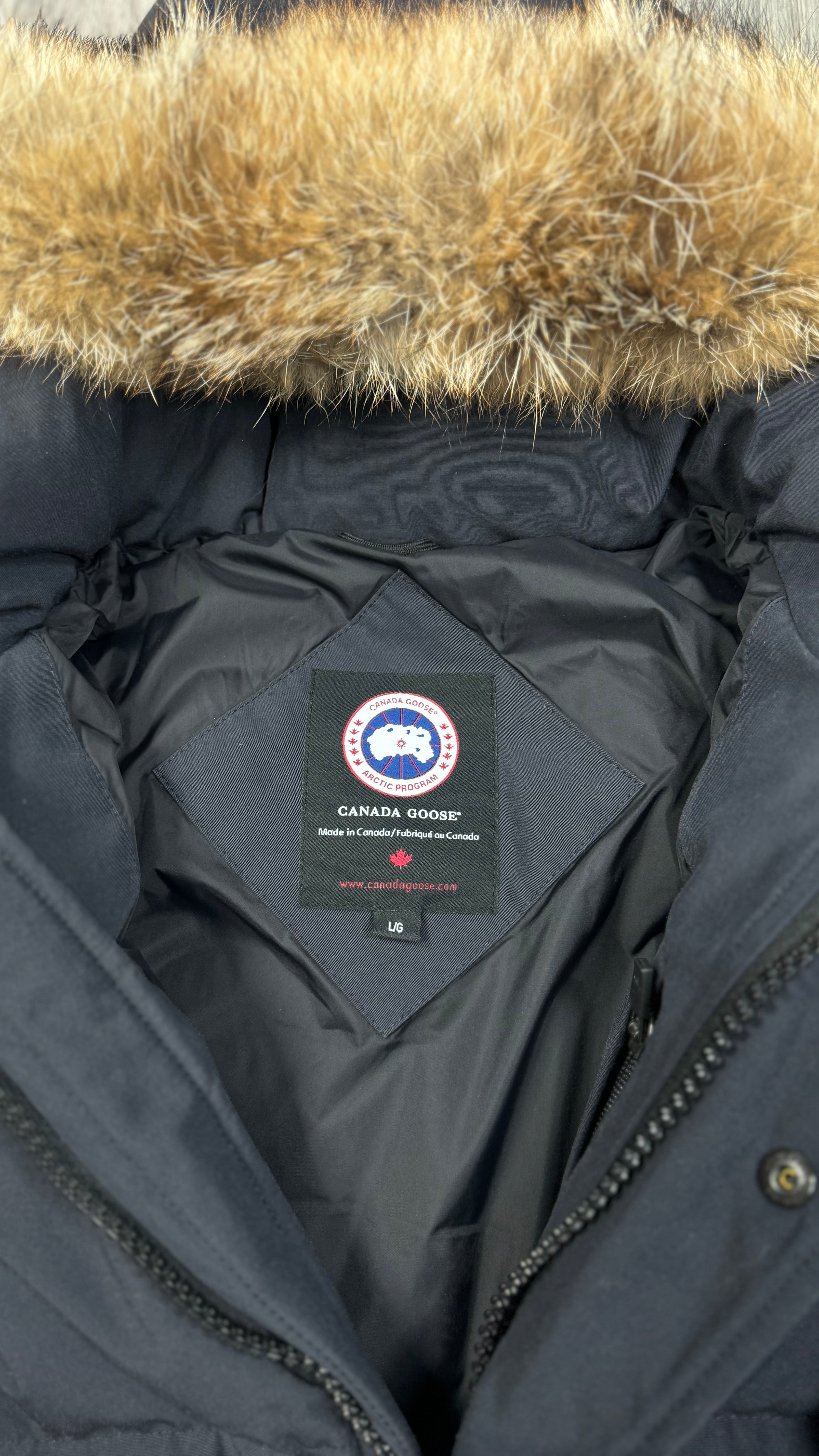 Canada Goose Marine Navy Wyndham Parka
