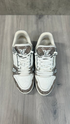 Louis Vuitton Grey Denim Trainers