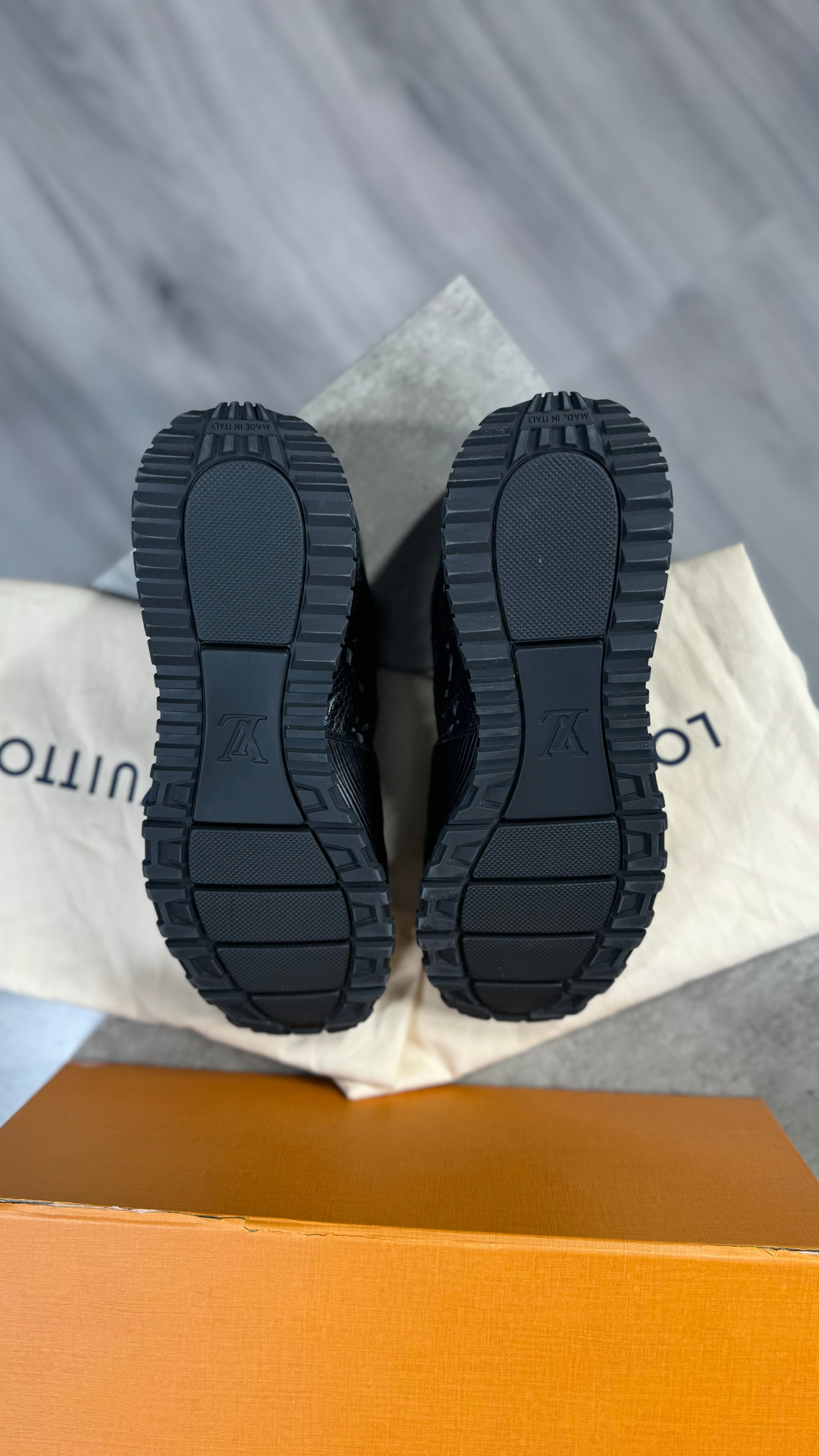 Louis Vuitton Black Runaway Trainers