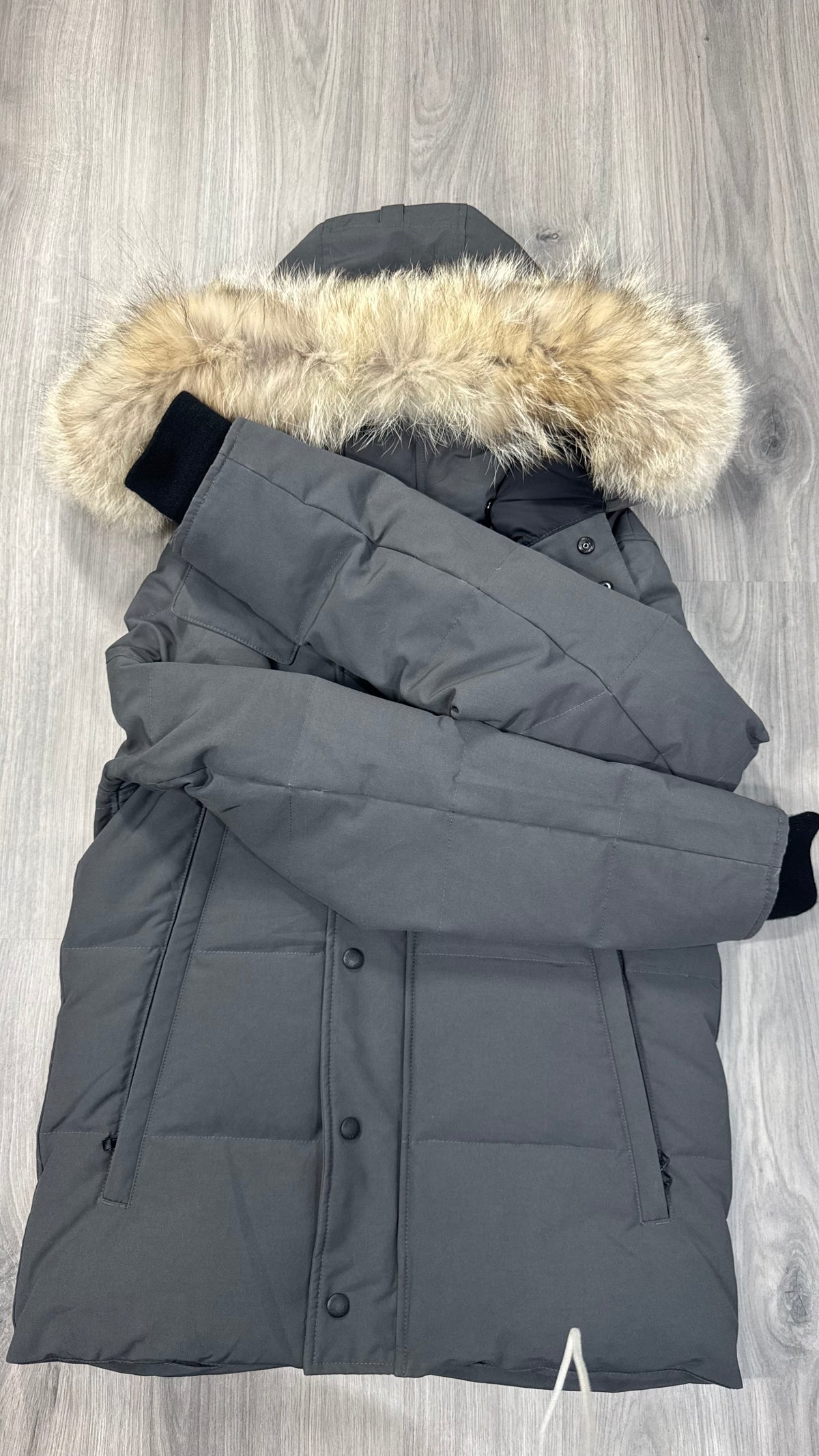 Canada Goose Graphite Grey Wyndham Parka