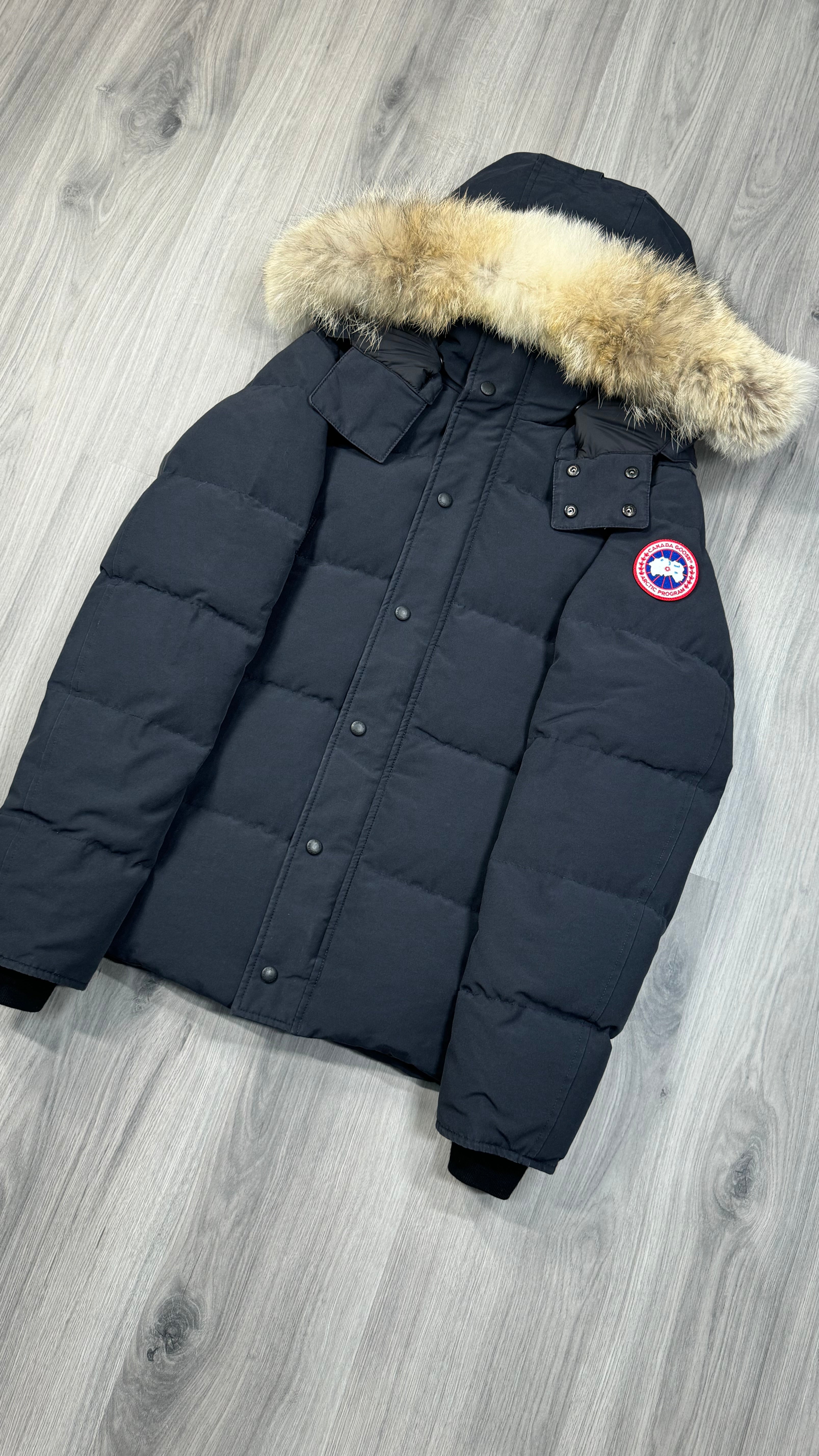 Canada Goose Marine Navy Wyndham Parka