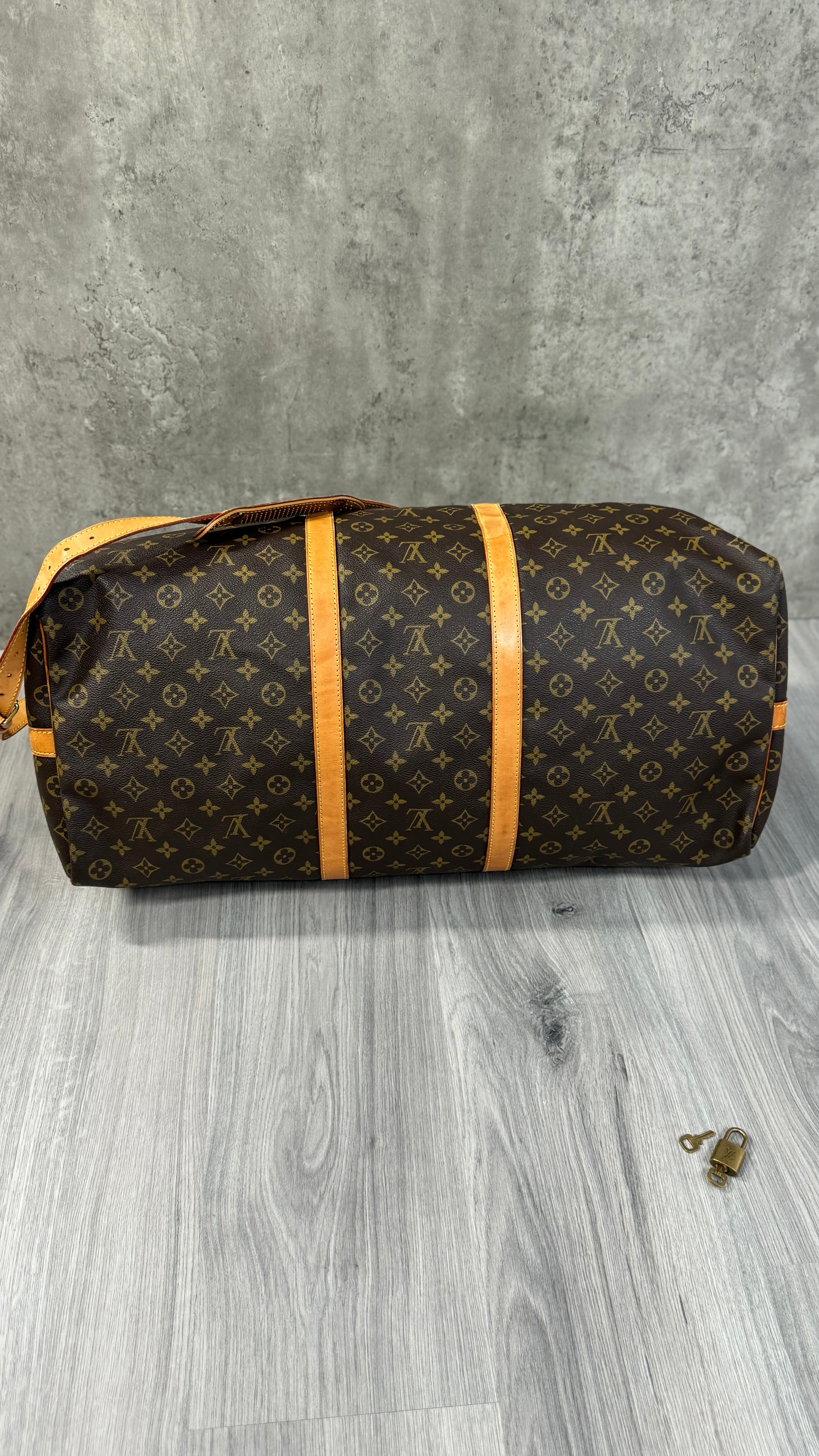 Louis Vuitton Keepall Bandoulière Brown Monogram