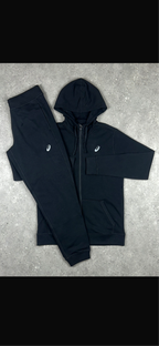 Asics Black Club Tracksuit