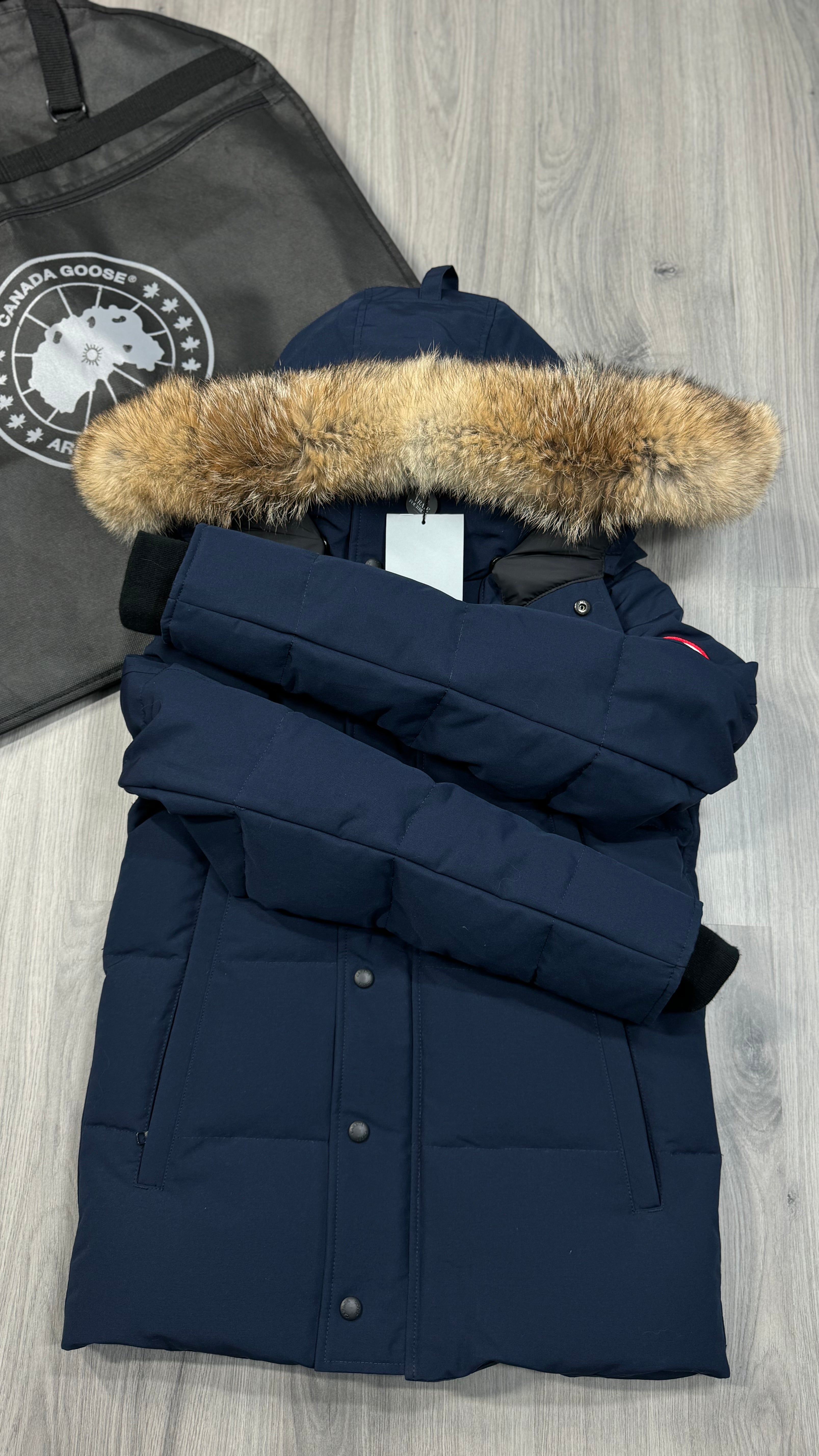 Canada Goose Atlantic Navy Wyndham Parka