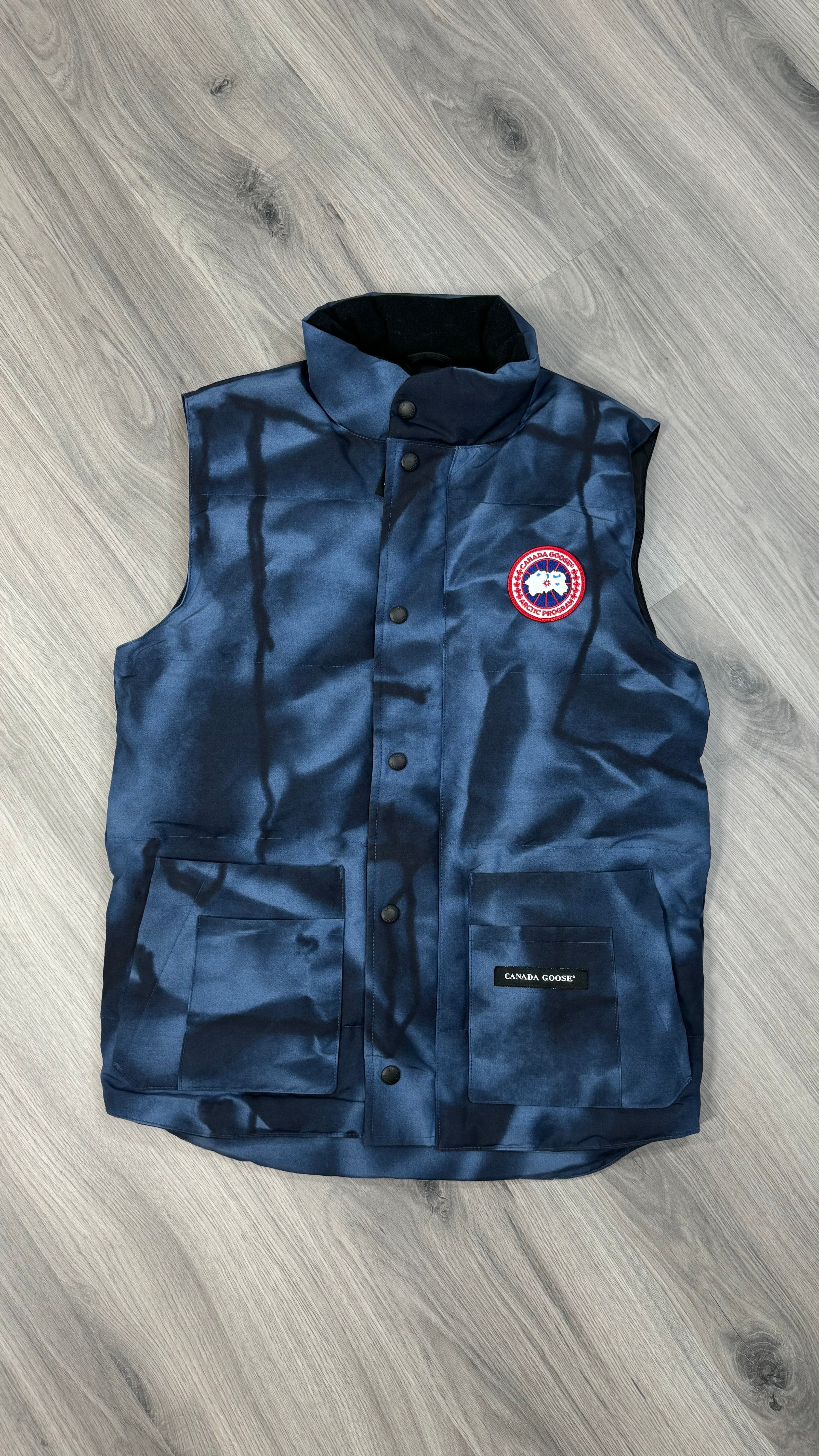 Canada Goose Abstract Blue Freestyle Gilet