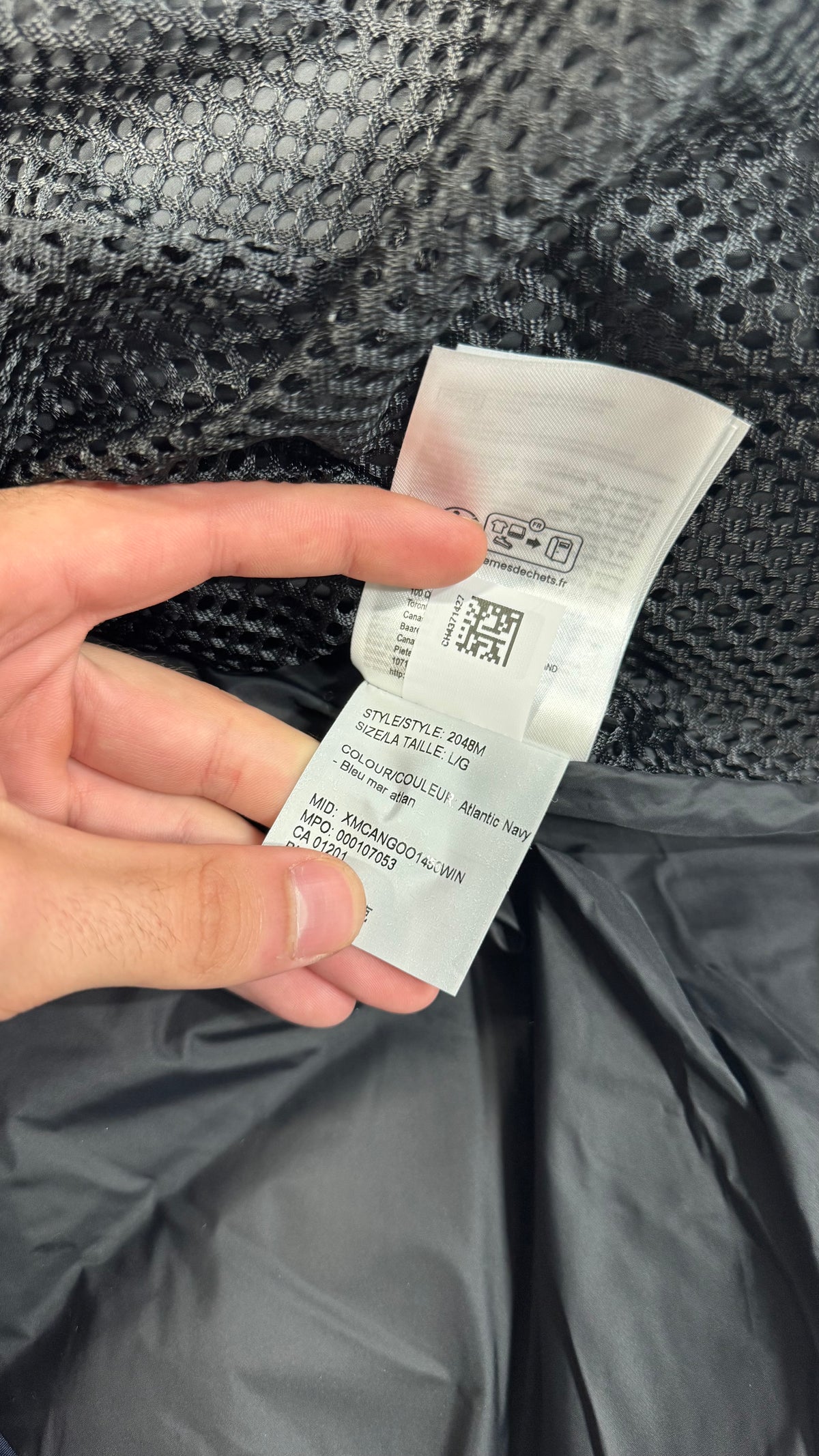 Canada Goose Atlantic Navy Wyndham Parka New Season