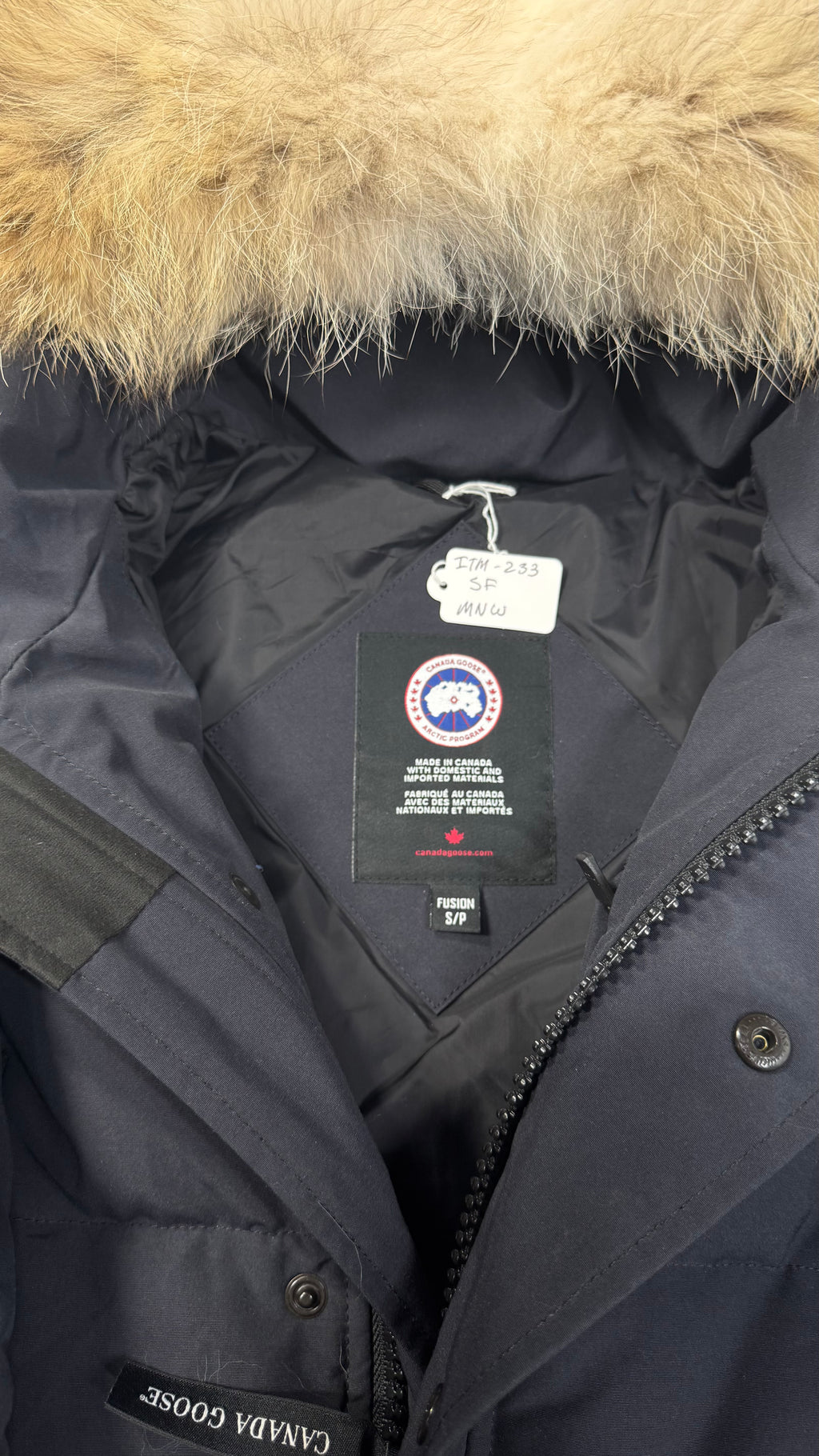 Canada Goose Marine Navy Wyndham Parka