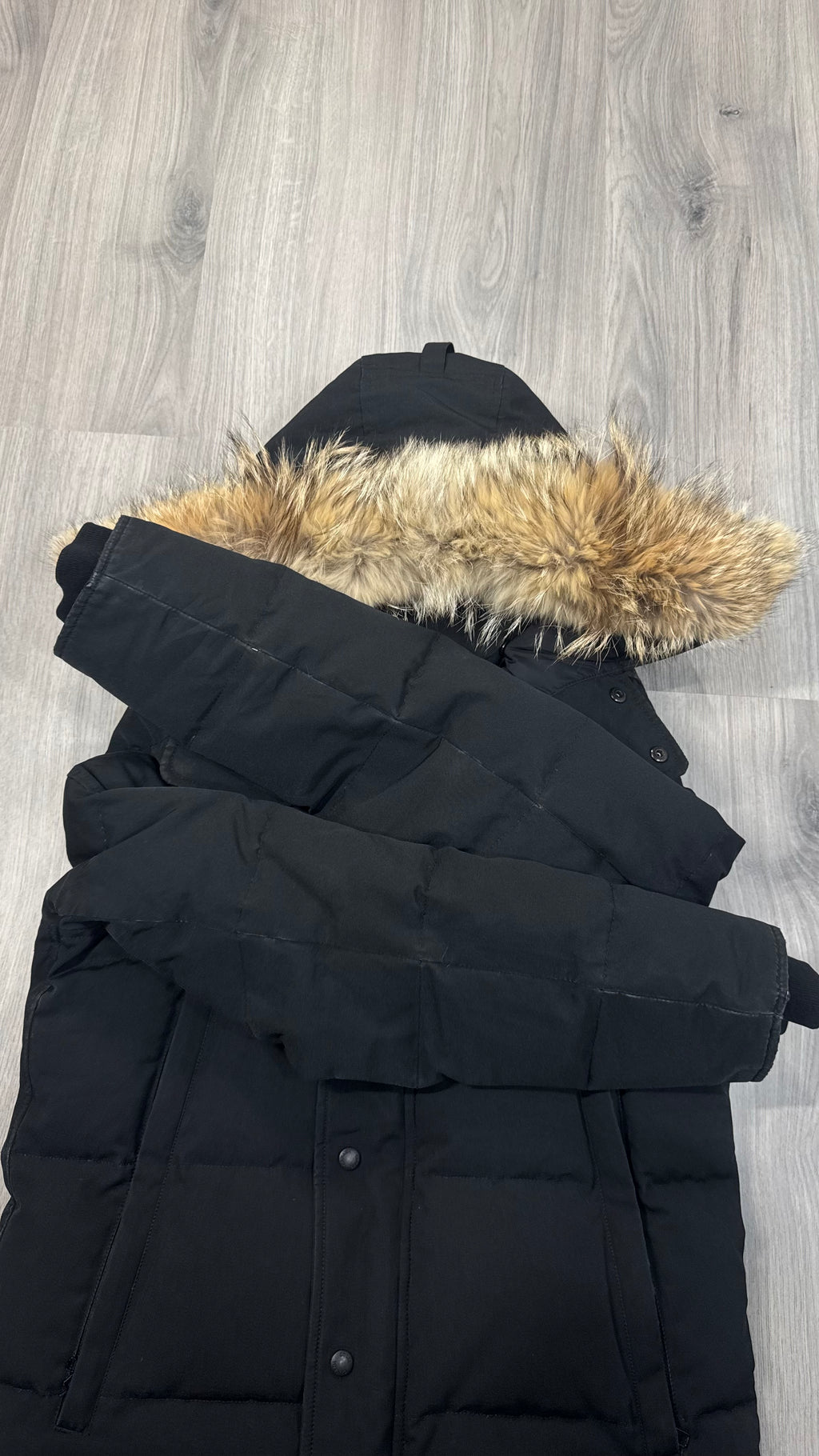 Canada Goose Black Wyndham parka