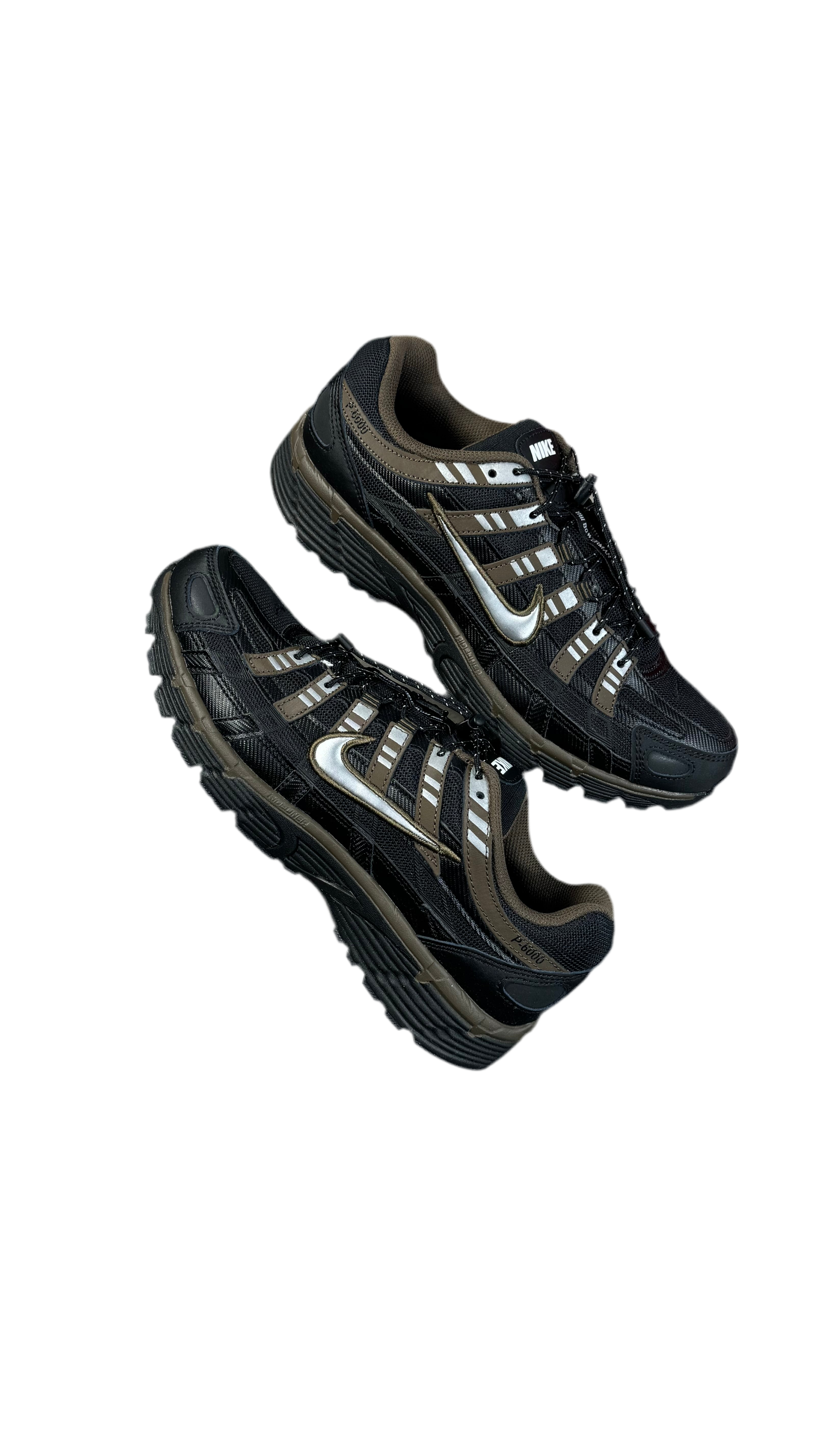 Nike P6000 Black and Dark Hazel