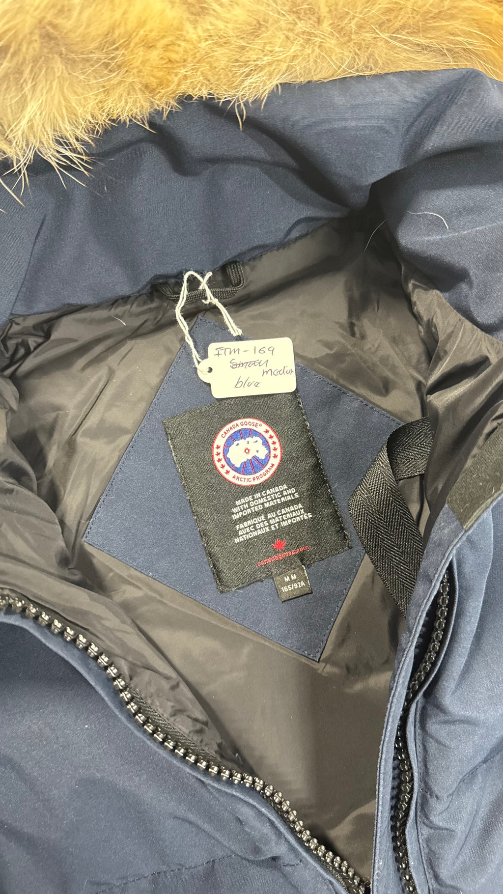 Canada Goose women’s Atlantic Navy Chelsea Parka
