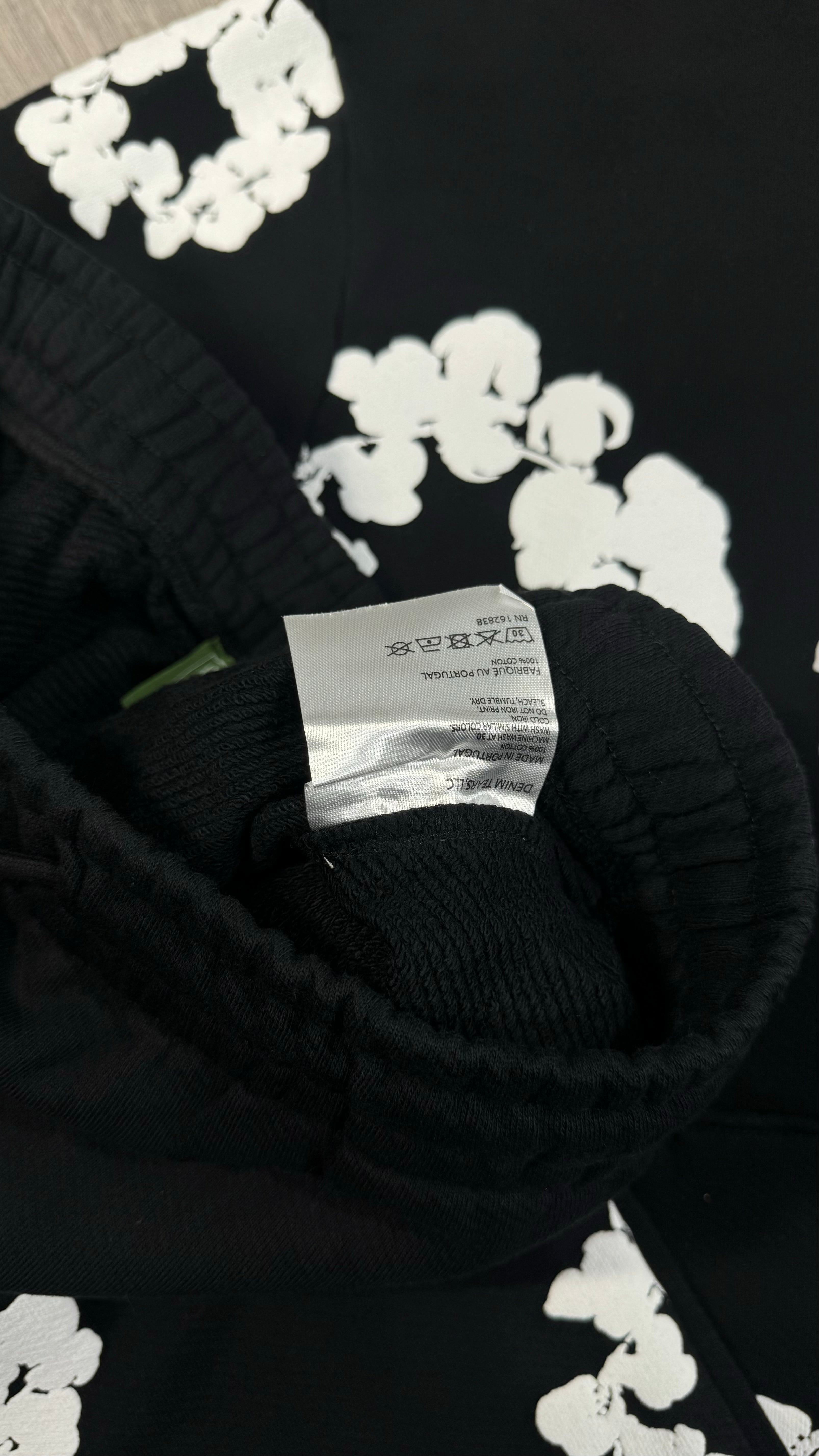 Denim Tears Black and White Tracksuit