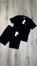 CP Company Black Shorts Set