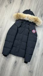 Canada Goose Marine Navy Wyndham Parka