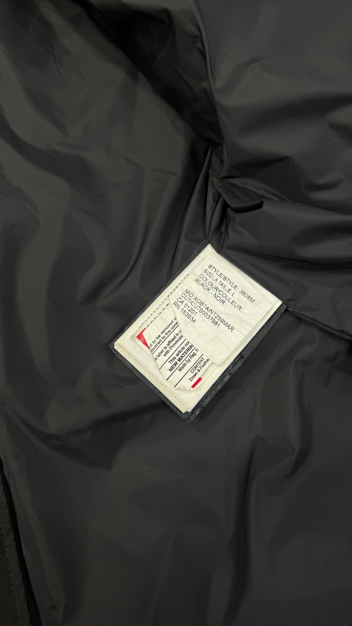 Canada Goose Black Wyndham Parka