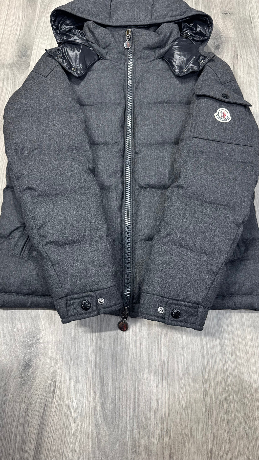 Moncler Montgenevre Grey Down Jacket