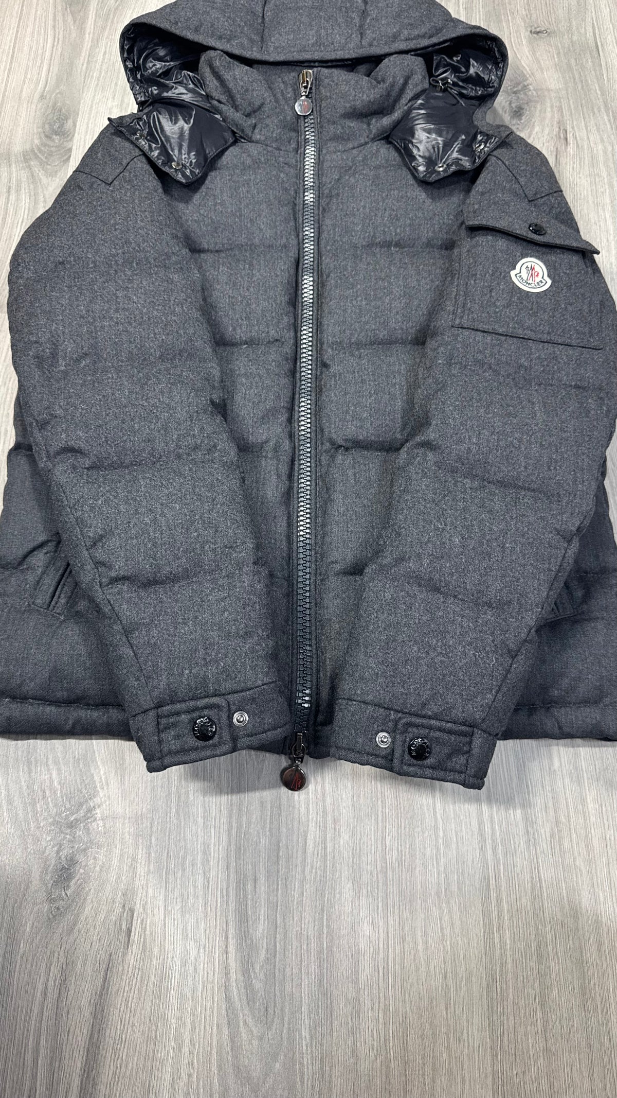 Moncler Montgenevre Grey Down Jacket