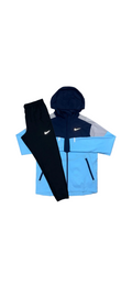 Nike UV Windrunner Jacket set in Aquarius Blue and Black