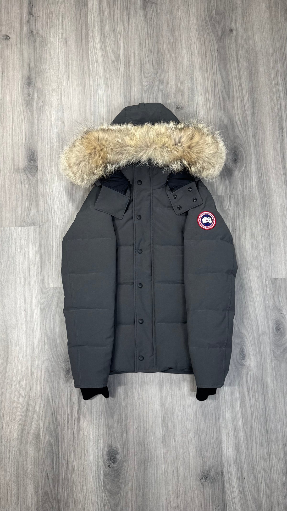 Canada Goose Graphite Grey Wyndham Parka