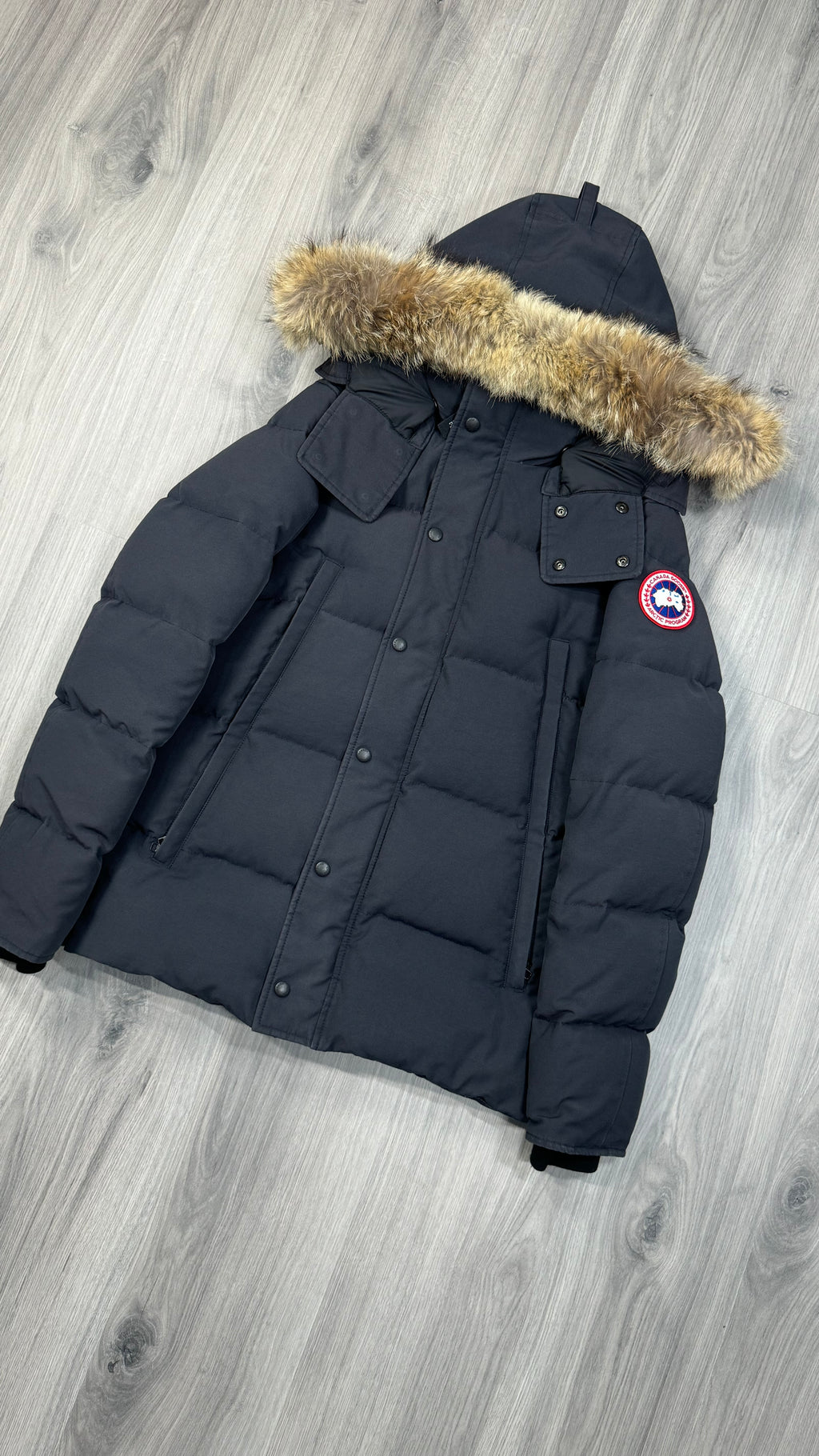 Canada Goose Marine Navy Wyndham Parka