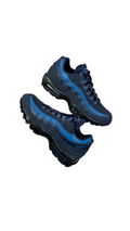 Nike Air Max 95s Black & Obsidian-Thunder Blue