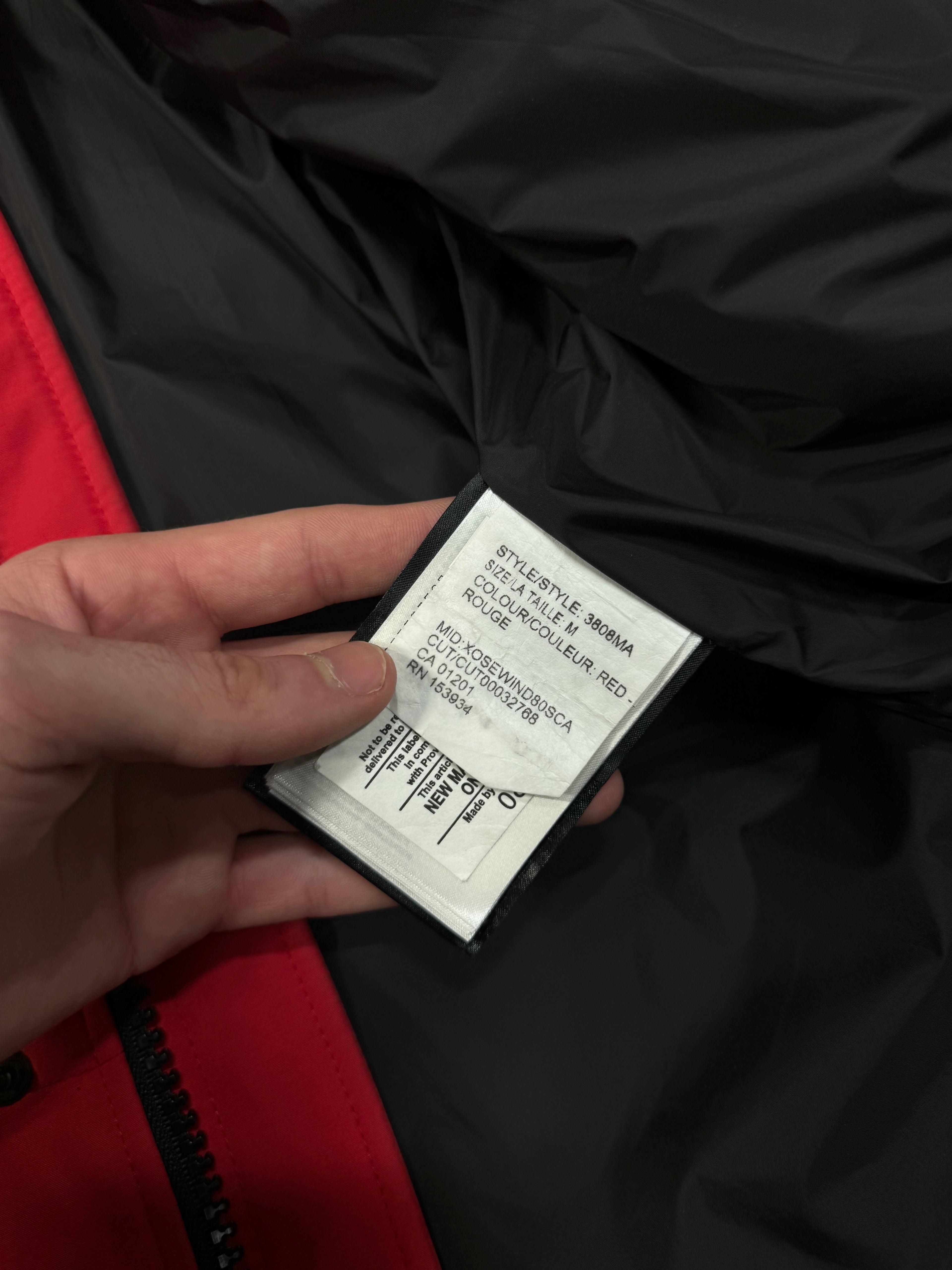 Canada Goose Red Wyndham Parka