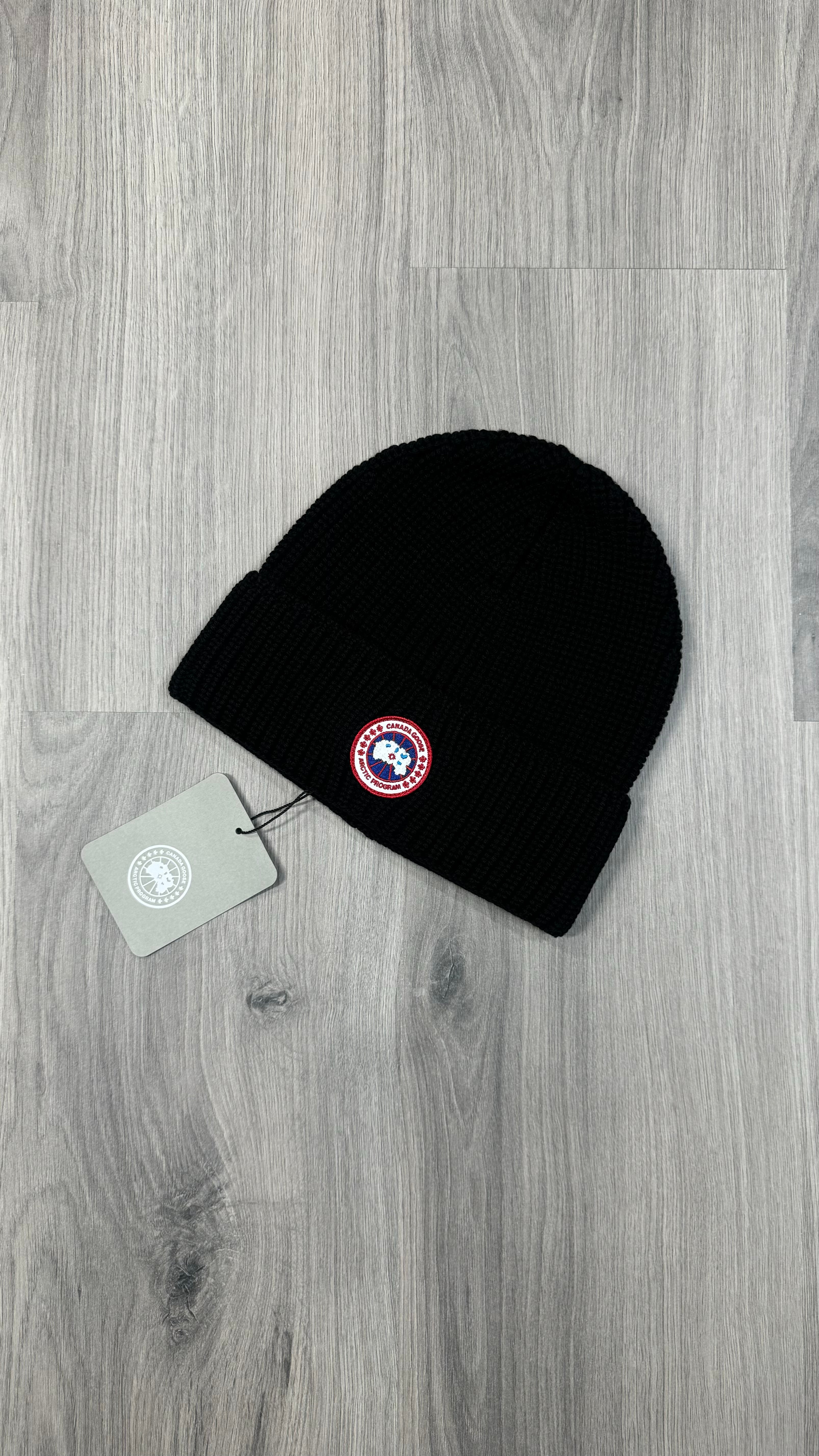 Canada Goose Black Beanie