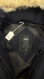 Canada Goose Marine Navy Black Badge Wyndham Parka