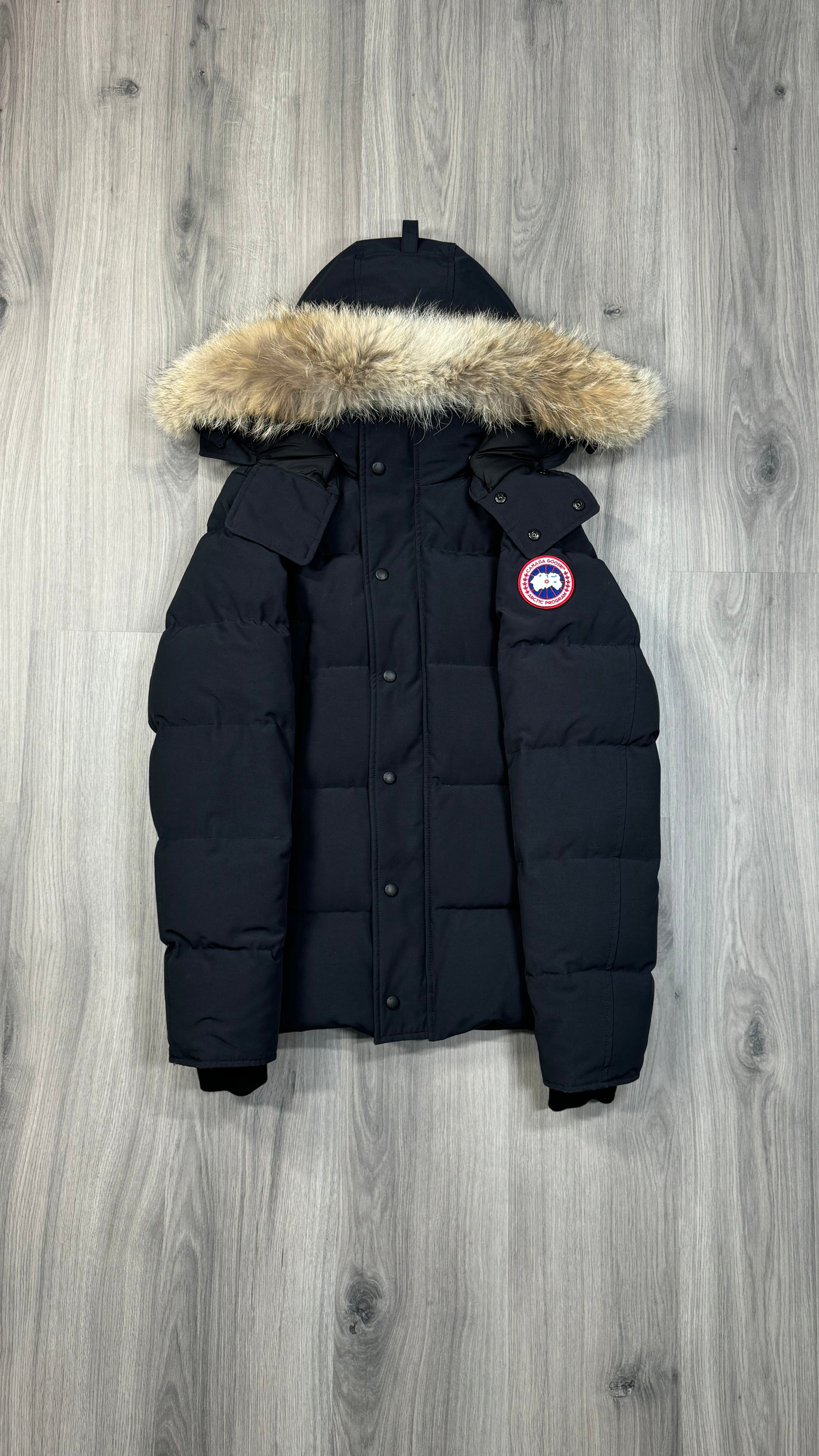 Canada Goose Marine Navy Wyndham Parka