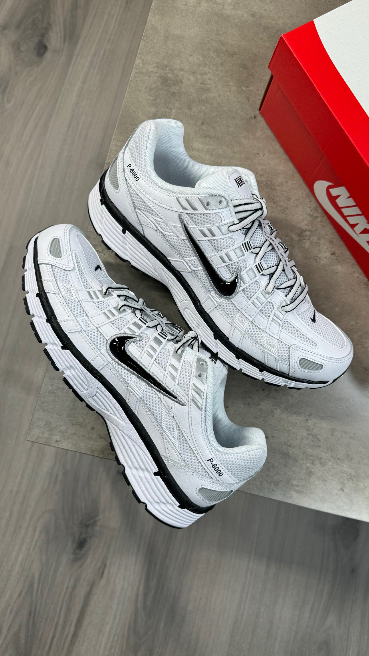 Nike P6000 Black and White