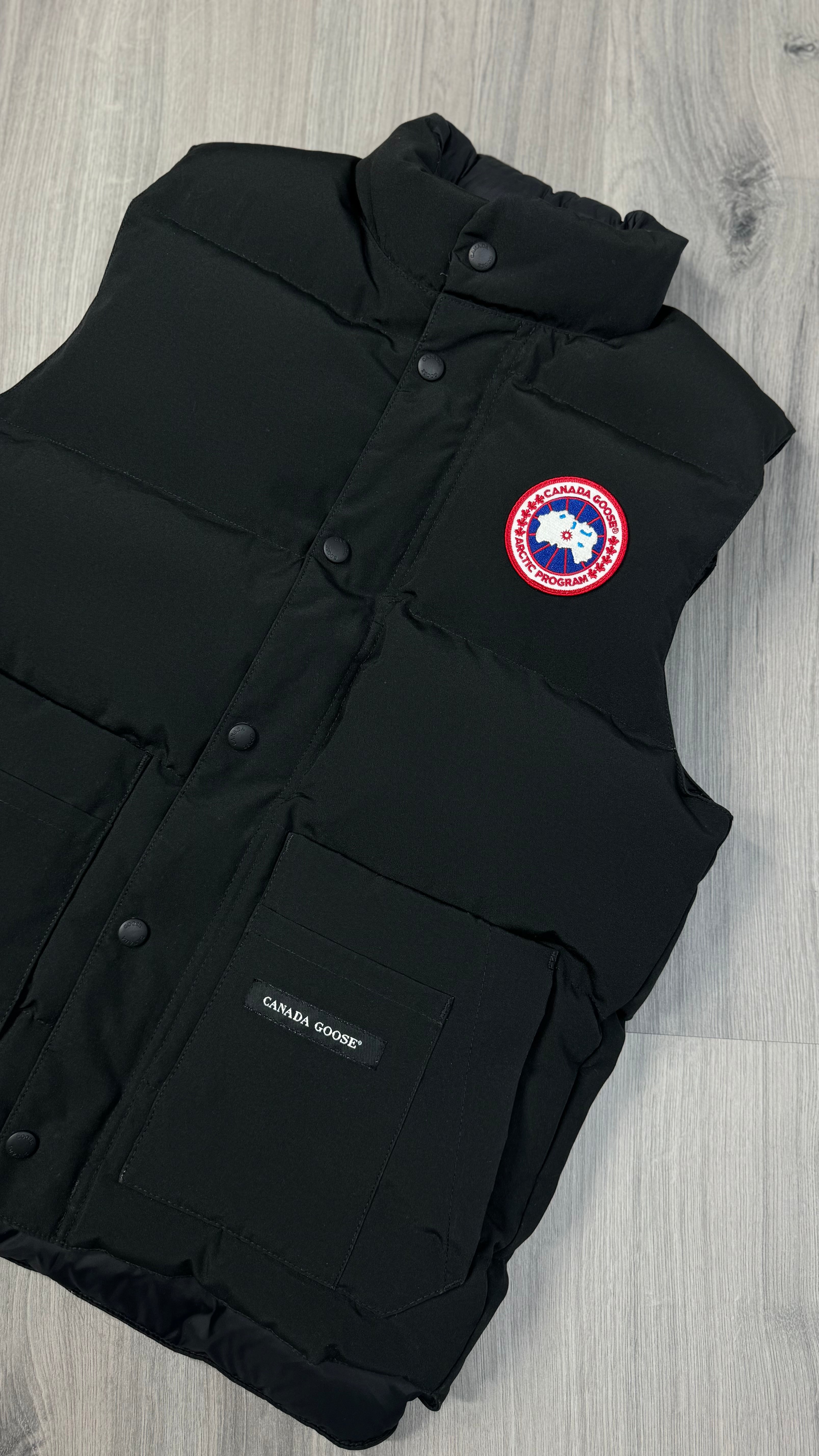 Canada Goose Black Freestyle Gilet