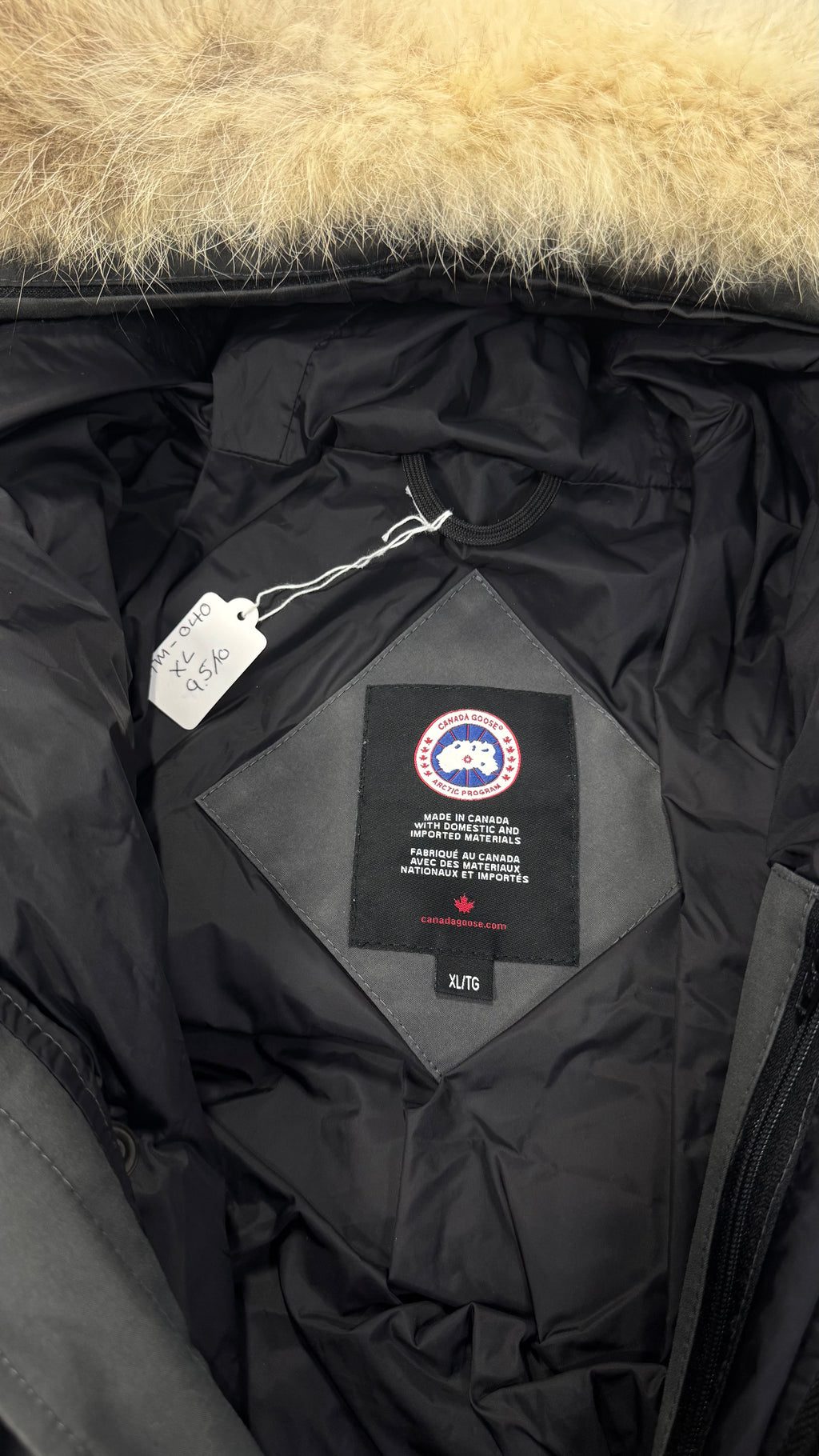 Canada Goose Graphite Grey Carson Parka