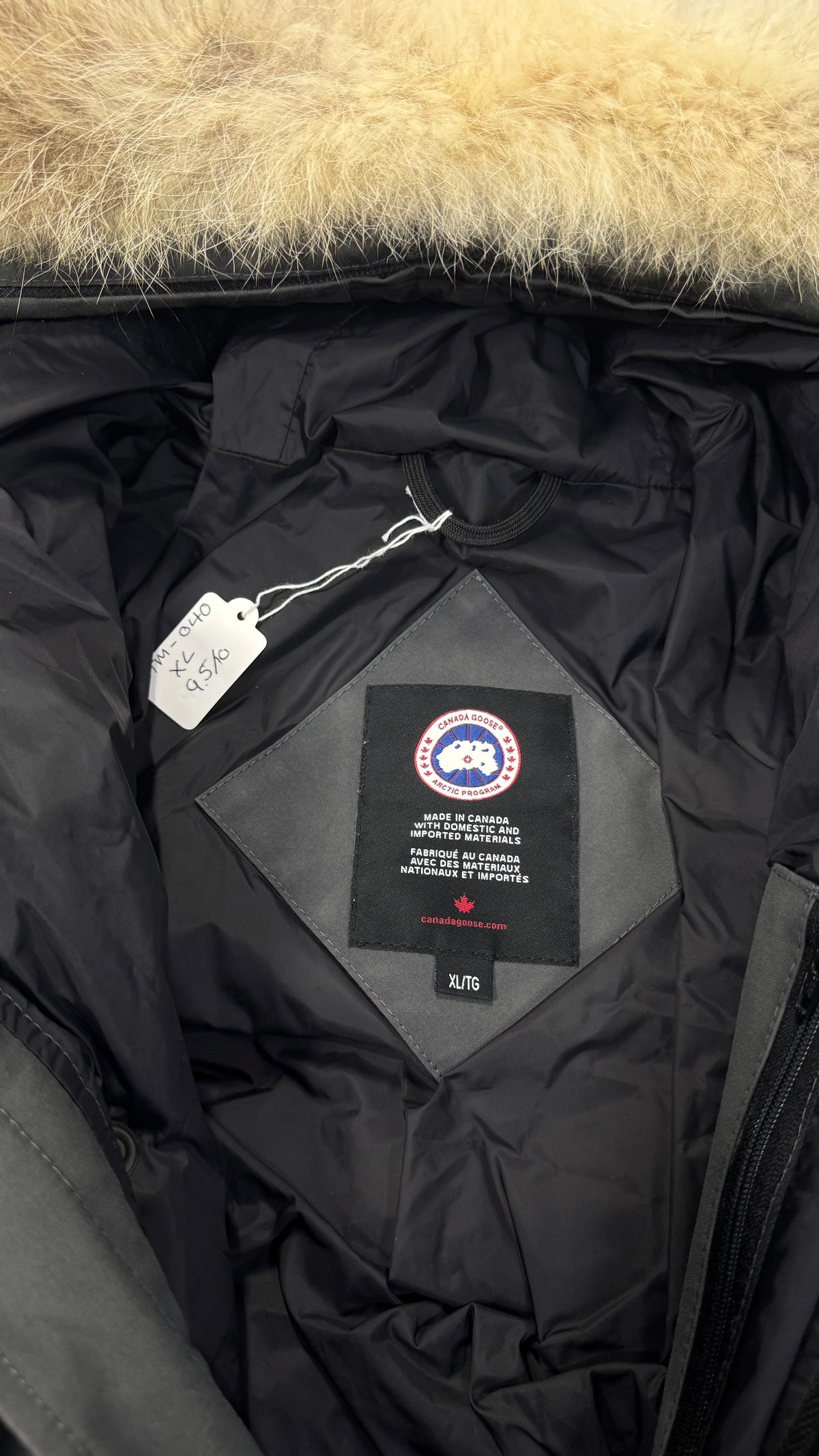 Canada Goose Graphite Grey Carson Parka