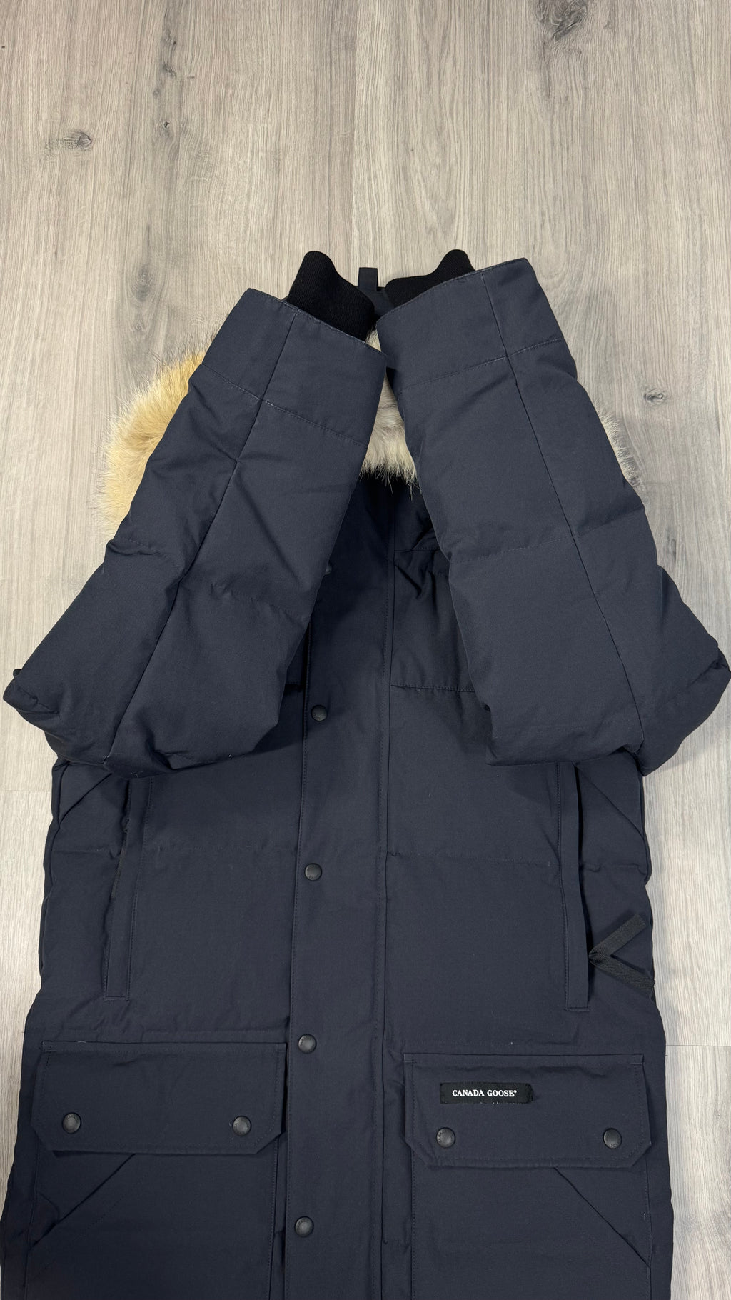Canada Goose Marine Navy Emory Parka Size Large
